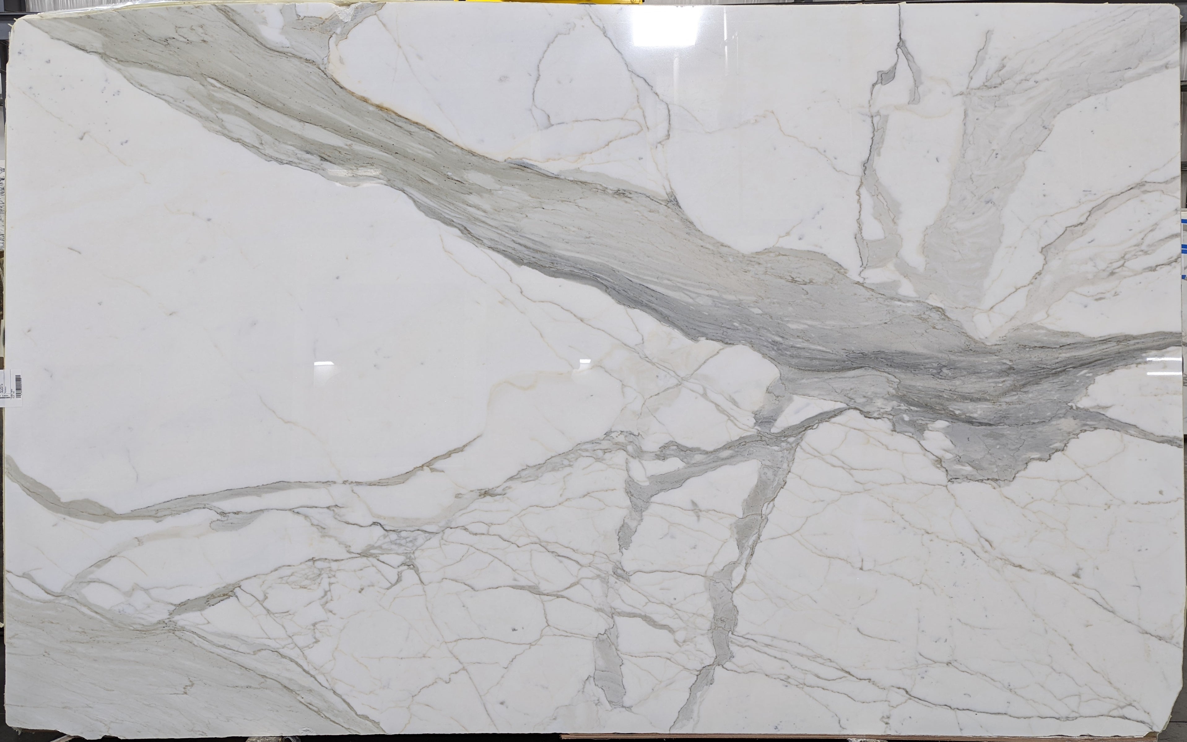  Calacatta Gold A2 Standard Marble Slab 3/4 - PLST722#57 -  75X122 