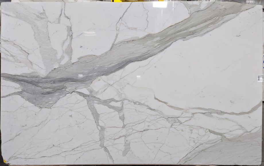  Calacatta Gold A2 Standard Marble Slab 3/4 - PLST722#58 -  *74X122 