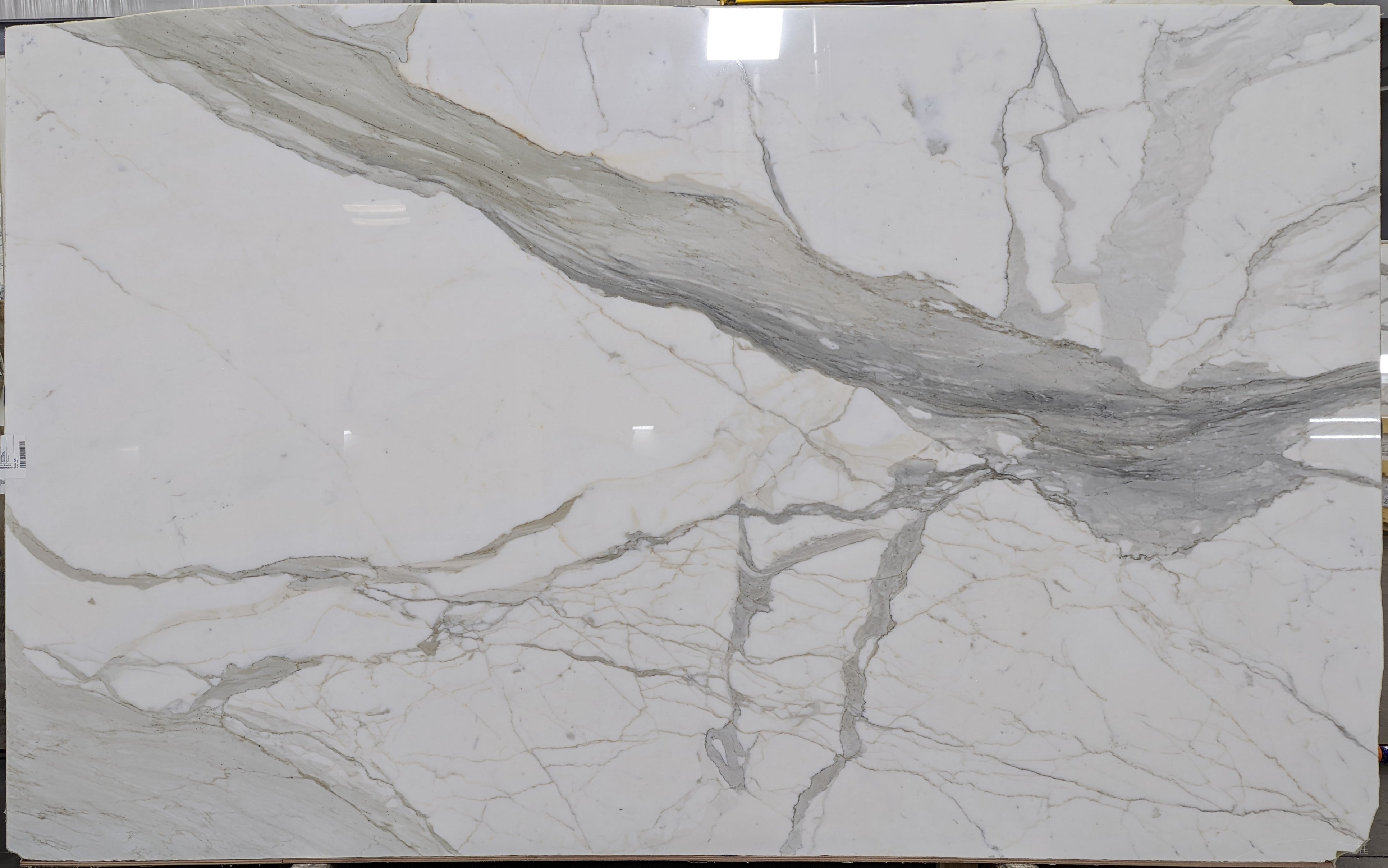  Calacatta Gold A2 Standard Marble Slab 3/4 - PLST722#61 -  *73X122 