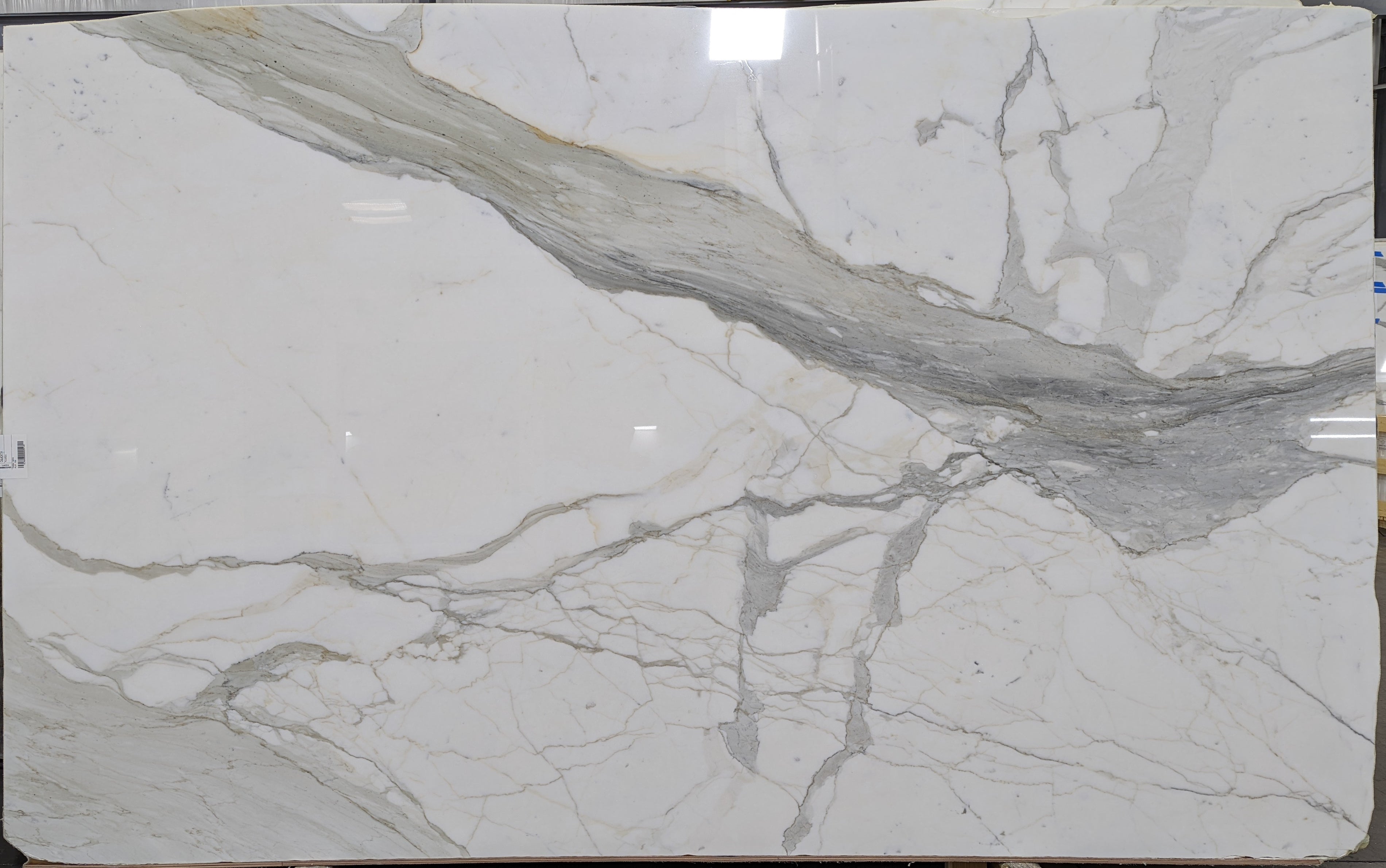  Calacatta Gold A2 Standard Marble Slab 3/4 - PLST722#63 -  75X122 