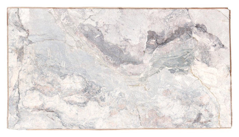  Cherry Blossom Marble Slab 3/4  Honed Stone - P040BD#07 -  64 X 120 VS 