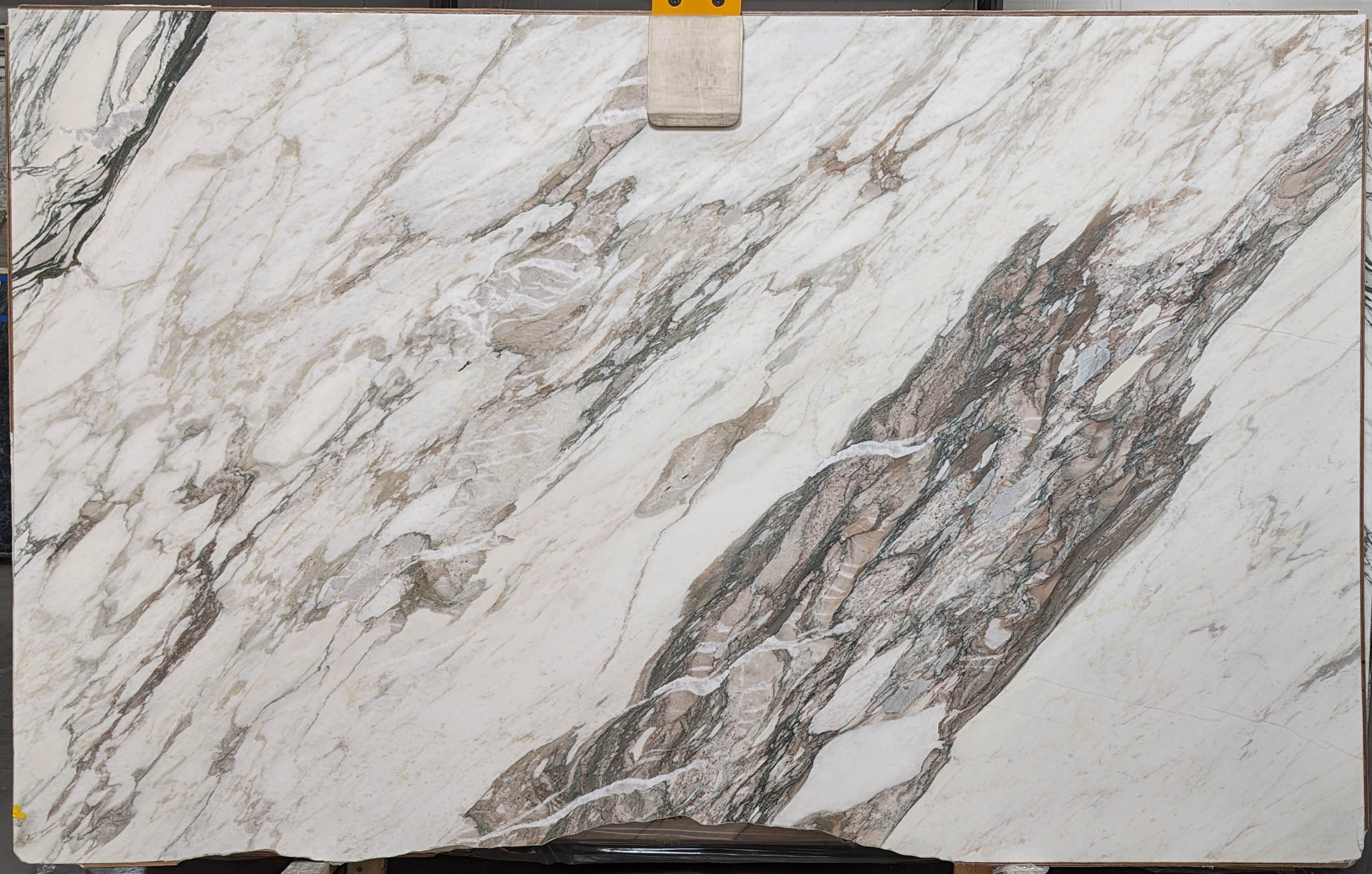  Calacatta Imperiale Marble Slab 3/4  Honed Stone - 4028#07 -  70x118 