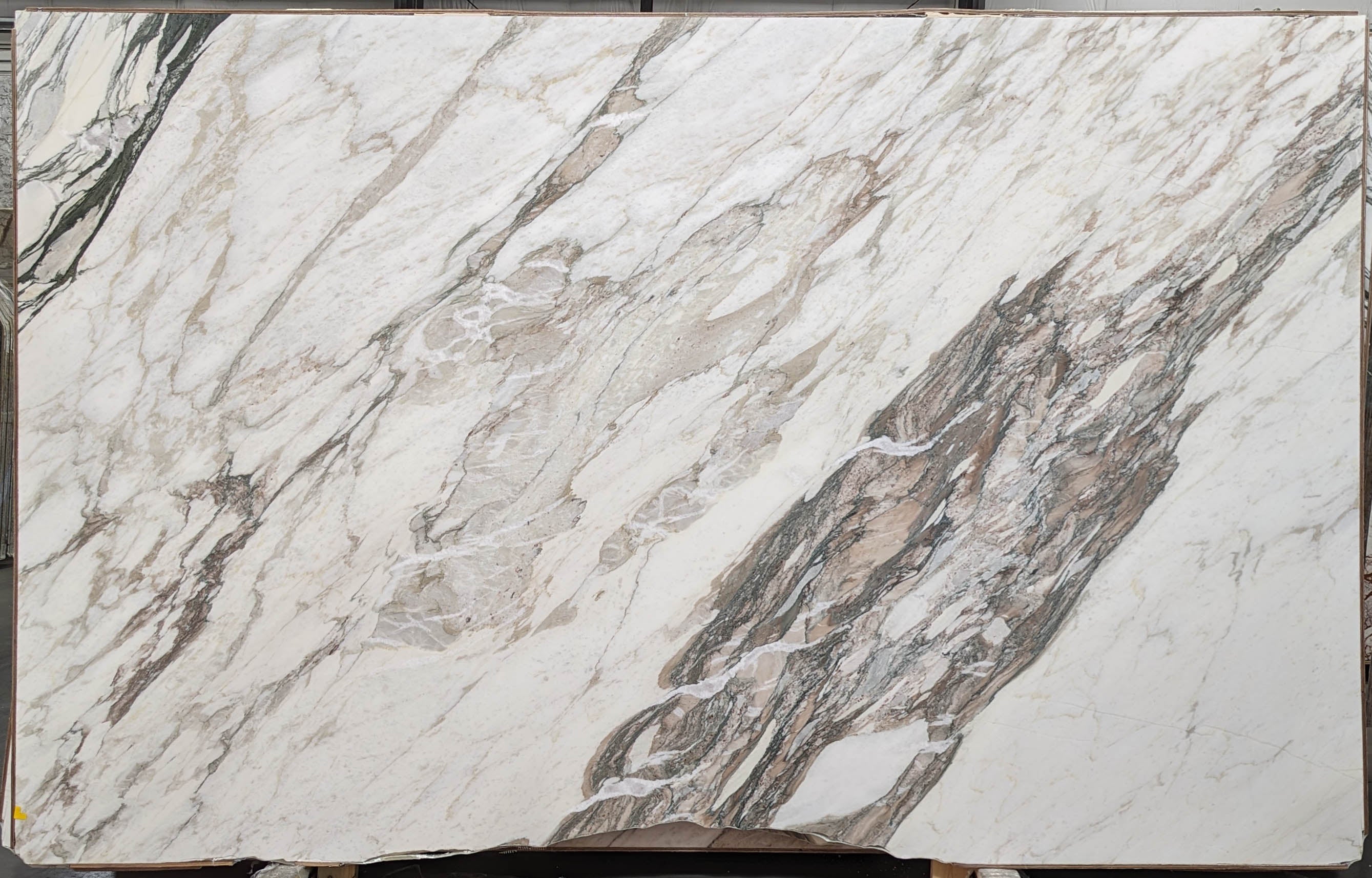  Calacatta Imperiale Marble Slab 3/4  Honed Stone - 4028#09 -  70x119 