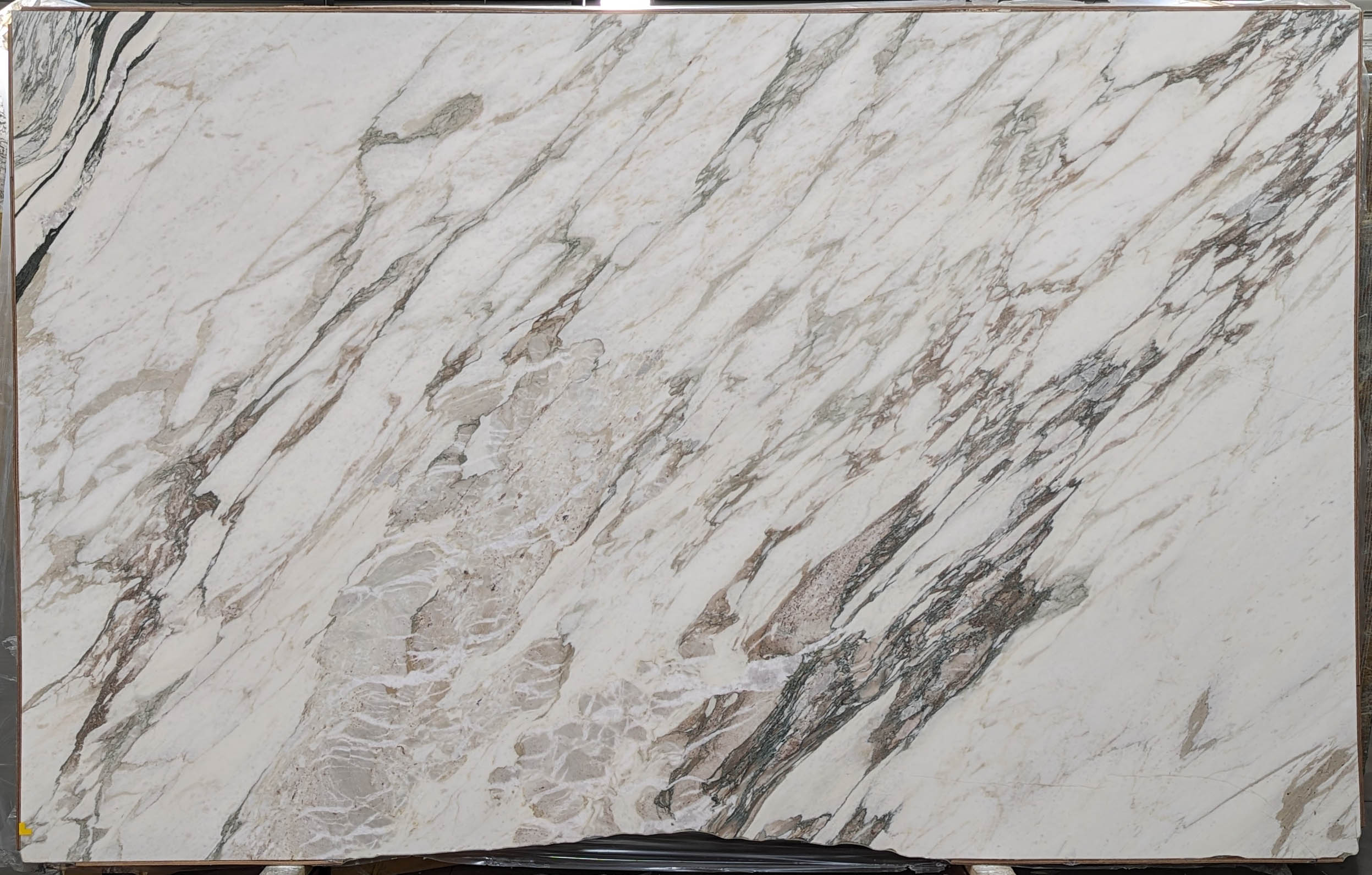  Calacatta Imperiale Marble Slab 3/4  Honed Stone - 4028#17 -  72x119 
