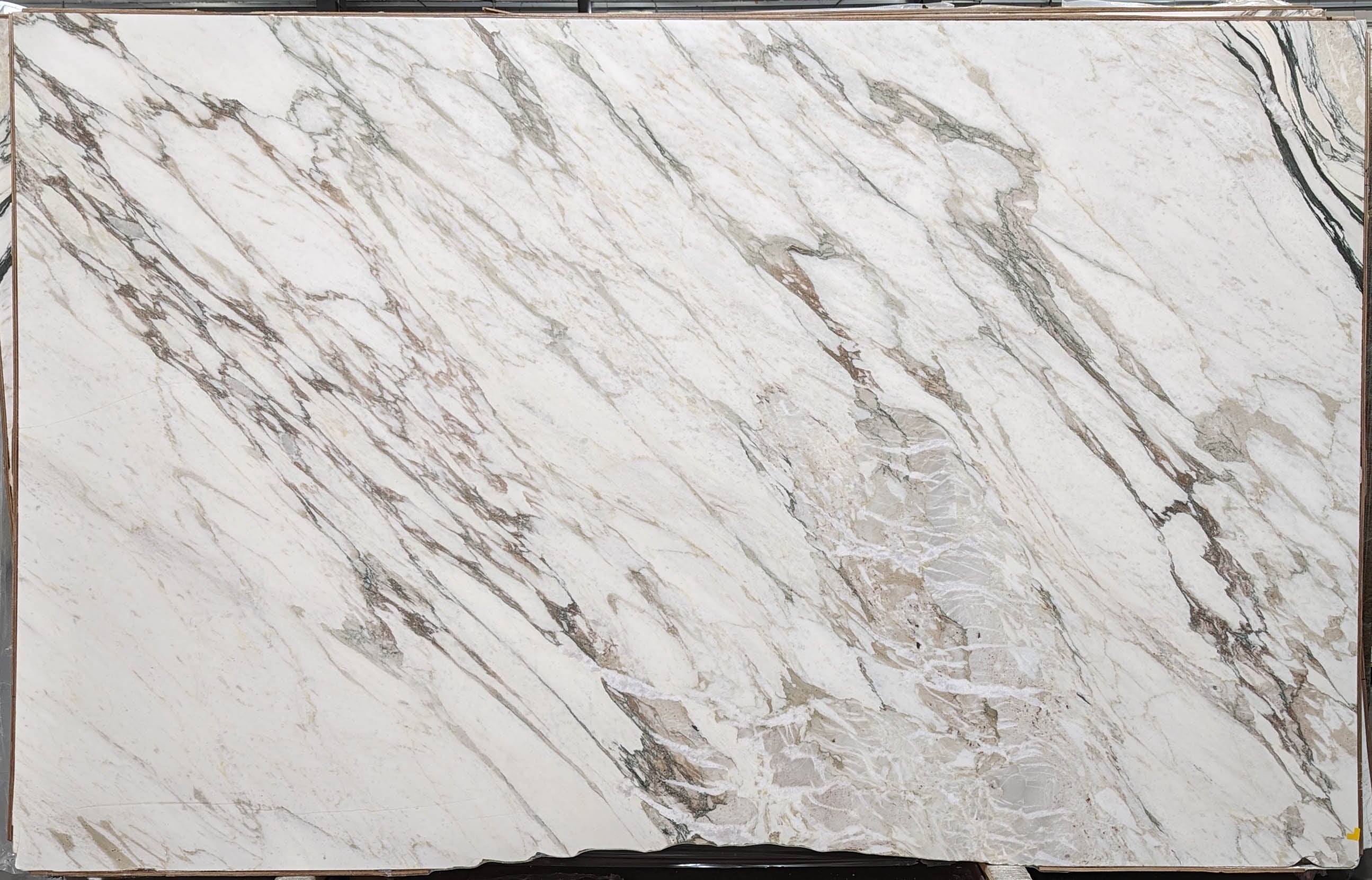  Calacatta Imperiale Marble Slab 3/4  Honed Stone - 4028#20 -  72x119 