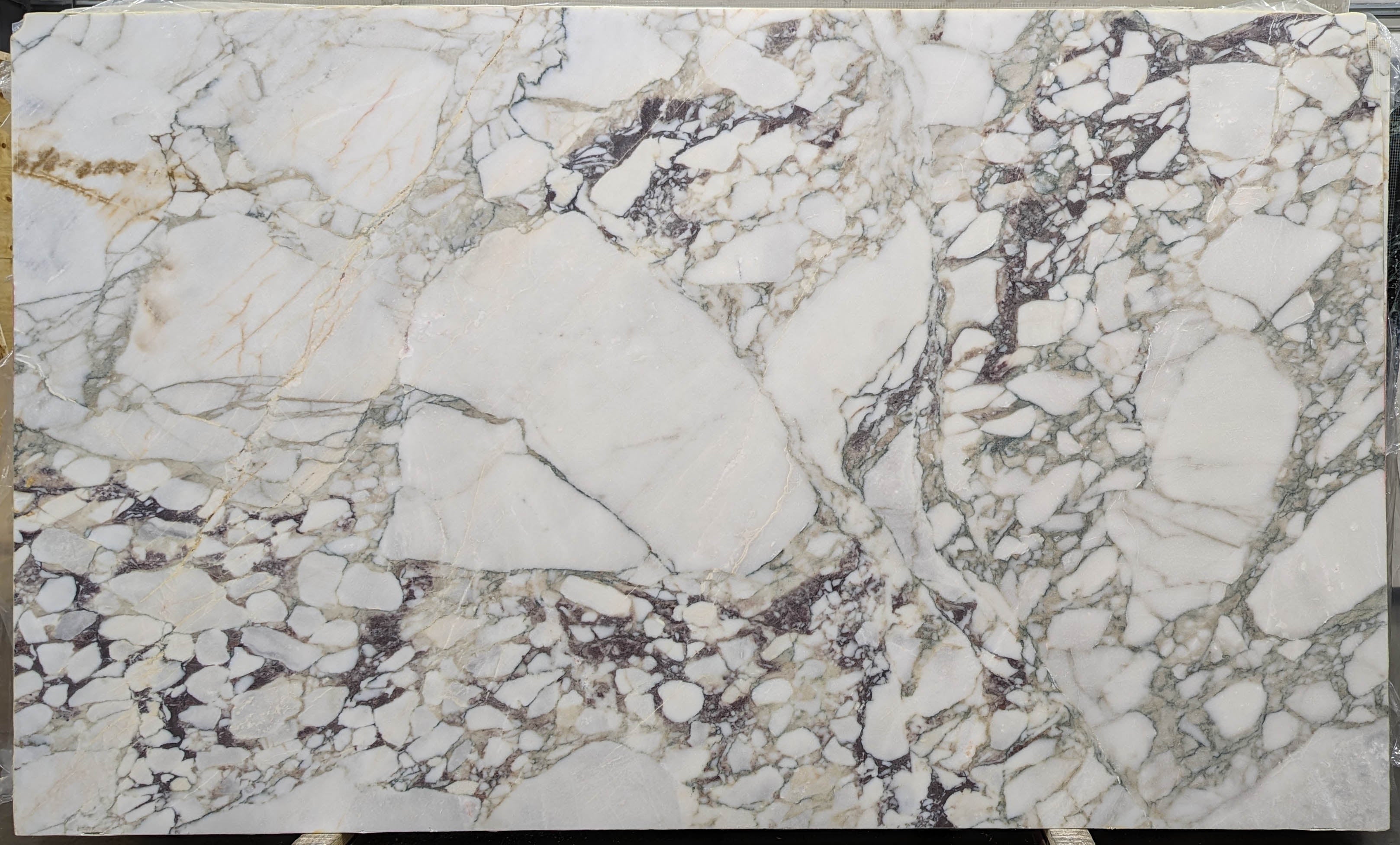  Calacatta Imperiale Marble Slab 3/4  Honed Stone - B8039#33 -  70X117 