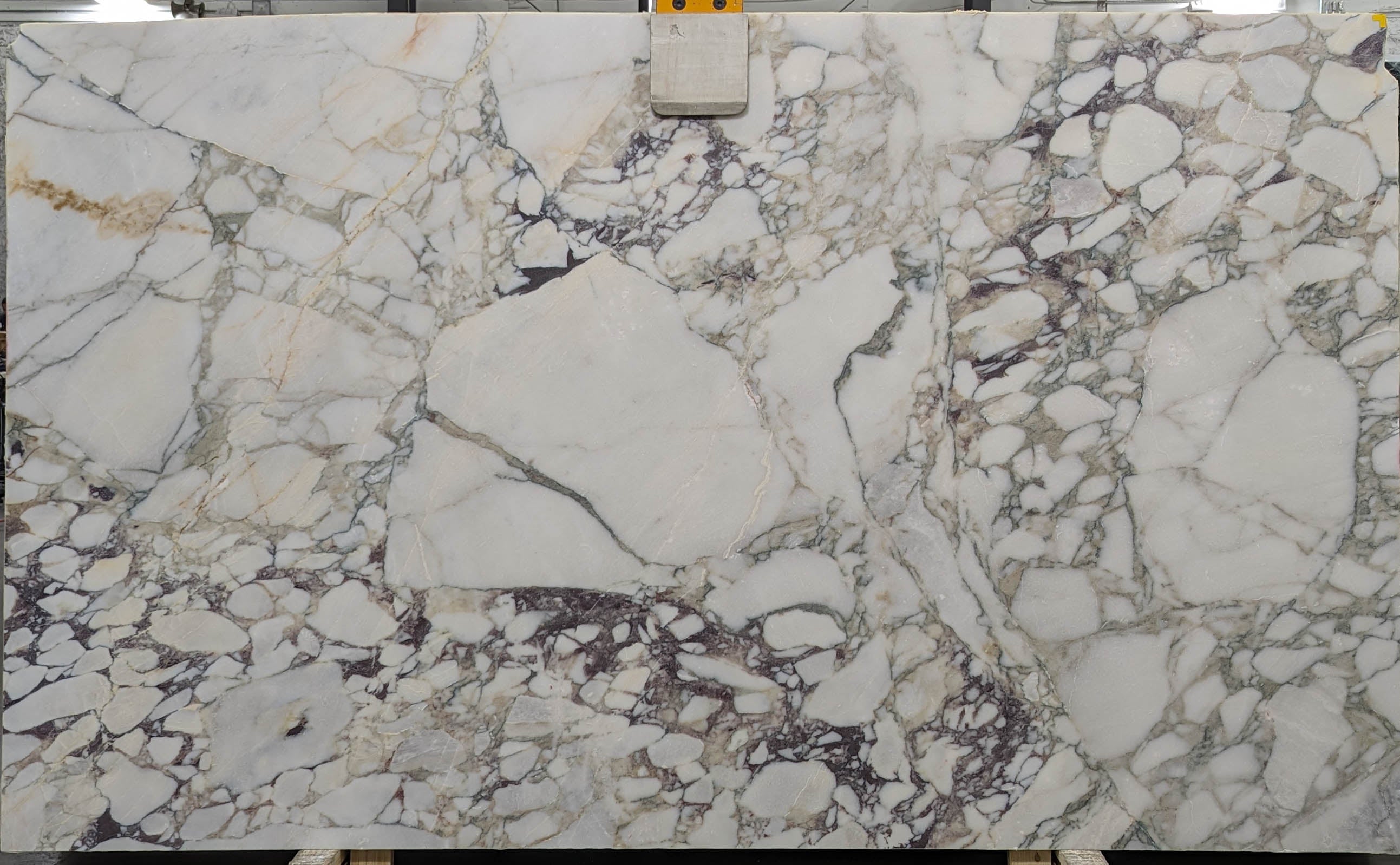  Calacatta Imperiale Marble Slab 3/4  Honed Stone - B8039#37 -  70X117 