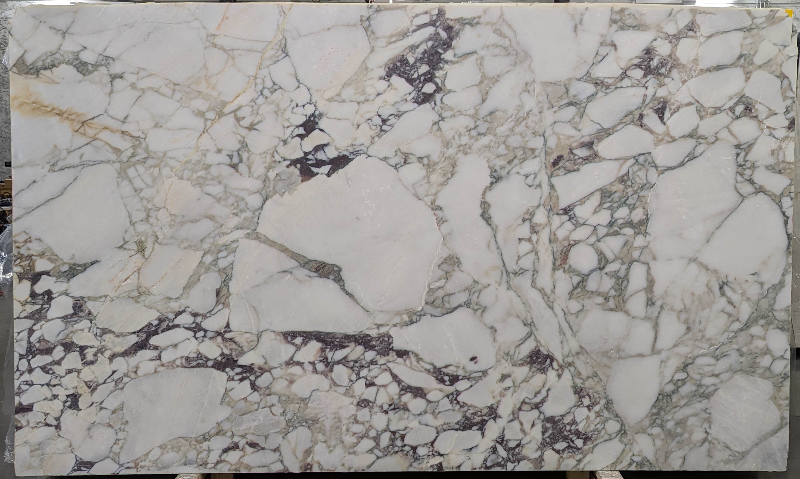  Calacatta Imperiale Marble Slab 3/4  Honed Stone - B8039#39 -  70X117 