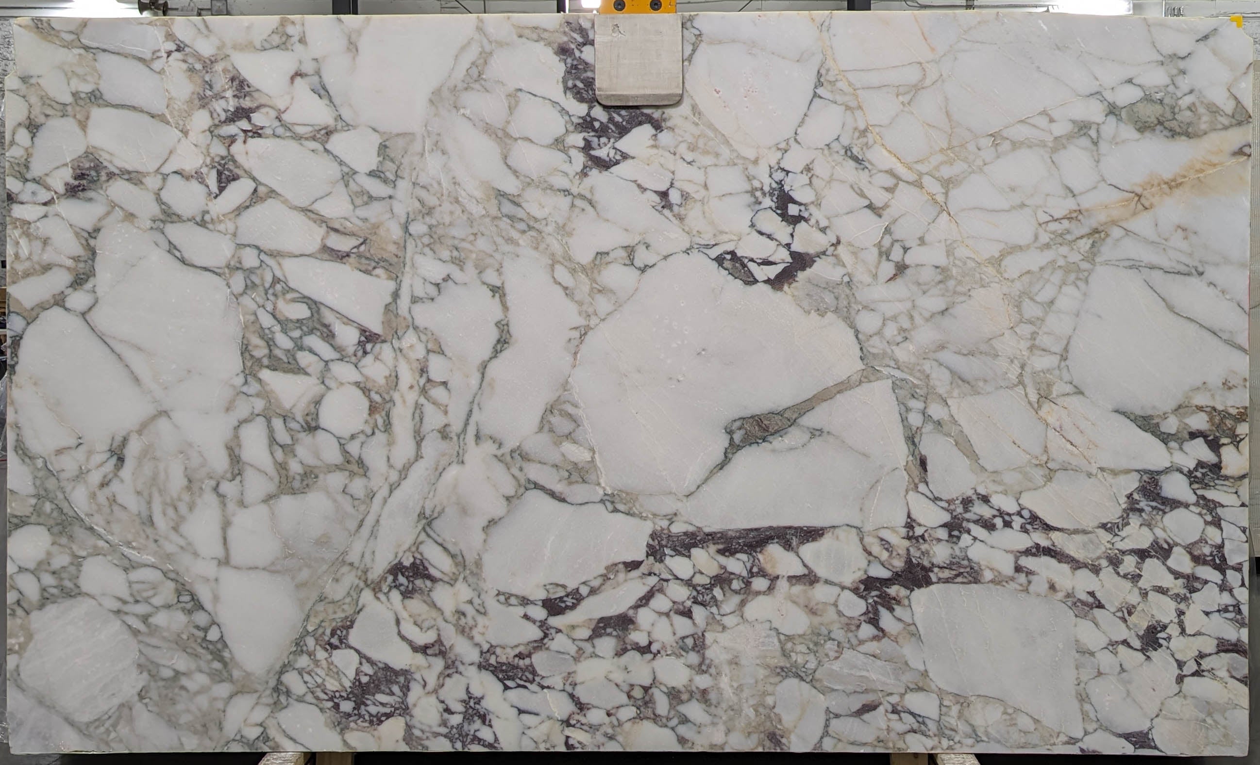  Calacatta Imperiale Marble Slab 3/4  Honed Stone - B8039#40 -  70X117 