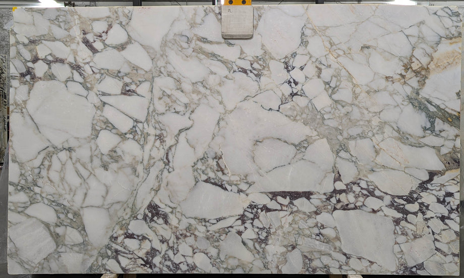  Calacatta Imperiale Marble Slab 3/4  Honed Stone - B8039#42 -  70X118 