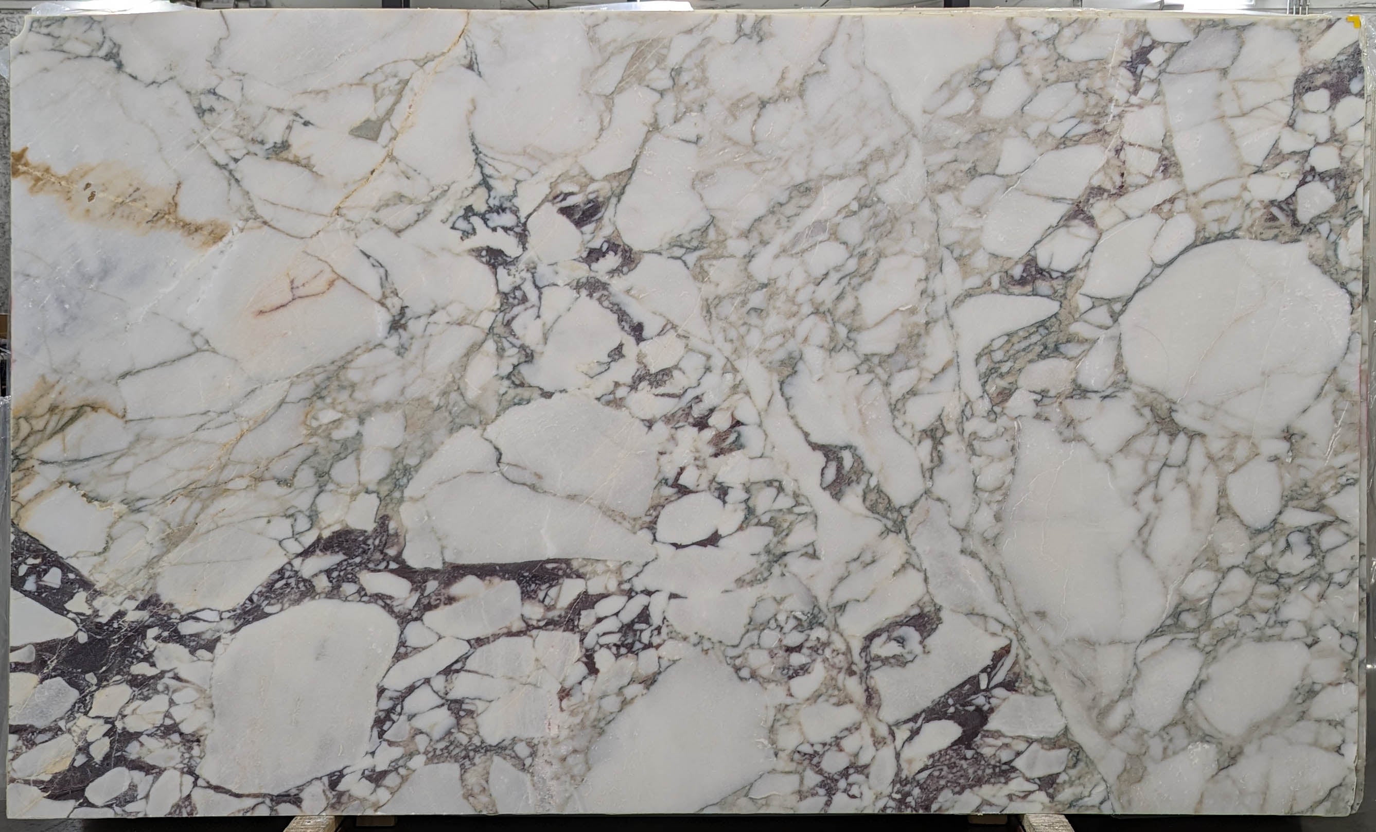  Calacatta Imperiale Marble Slab 3/4  Honed Stone - B8039#45 -  69X118 