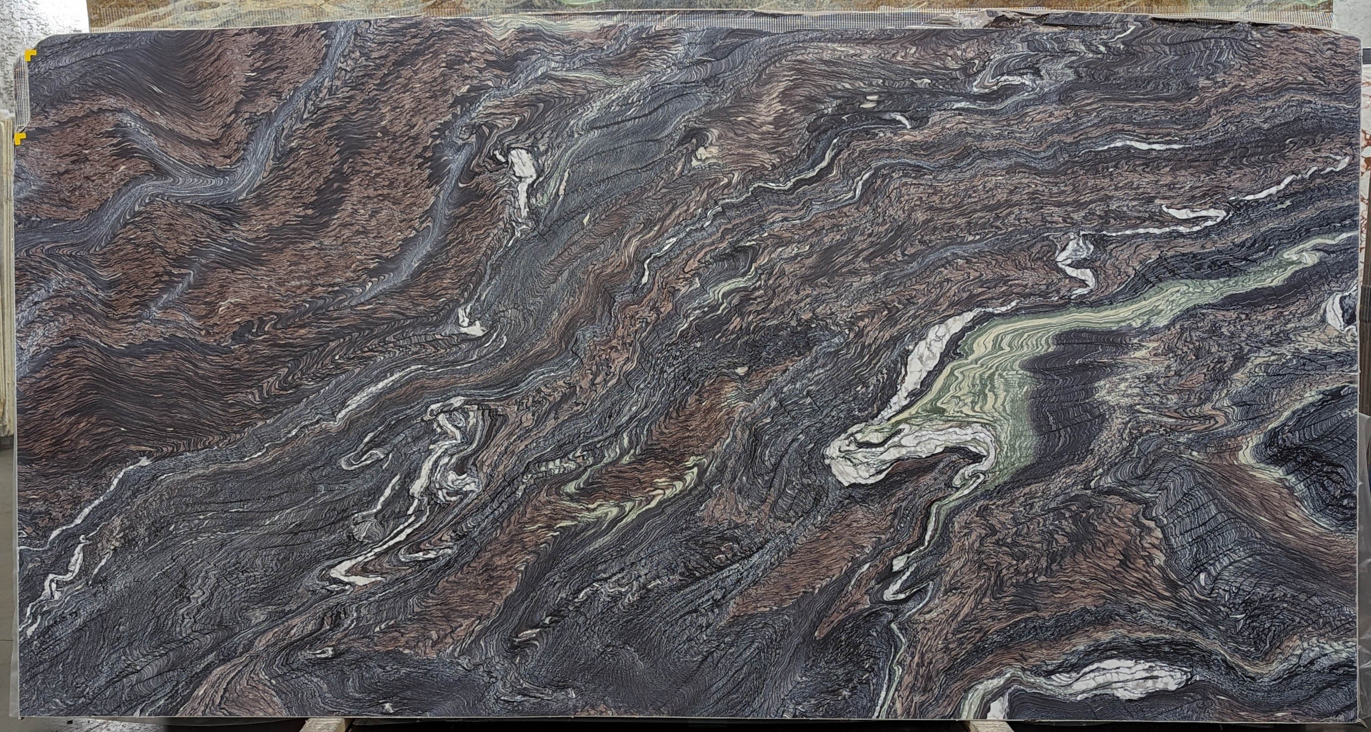  Cipollino Ondulato Marble Slab 3/4  Polished Stone - B053465A#12 -  65x128 