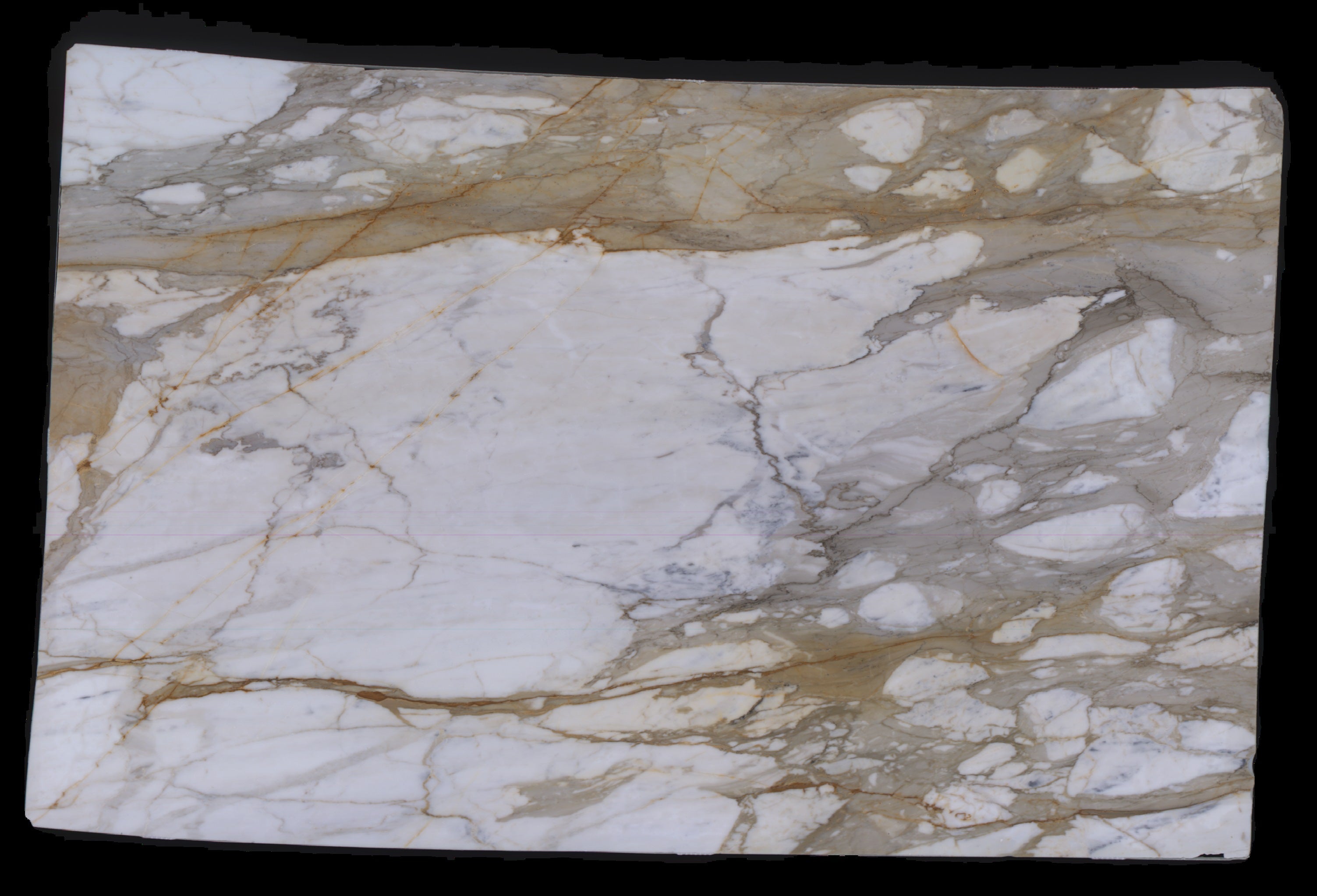  Calacatta Macchia Vecchia Marble Slab 3/4 - 953#52 -  VS 71x112 