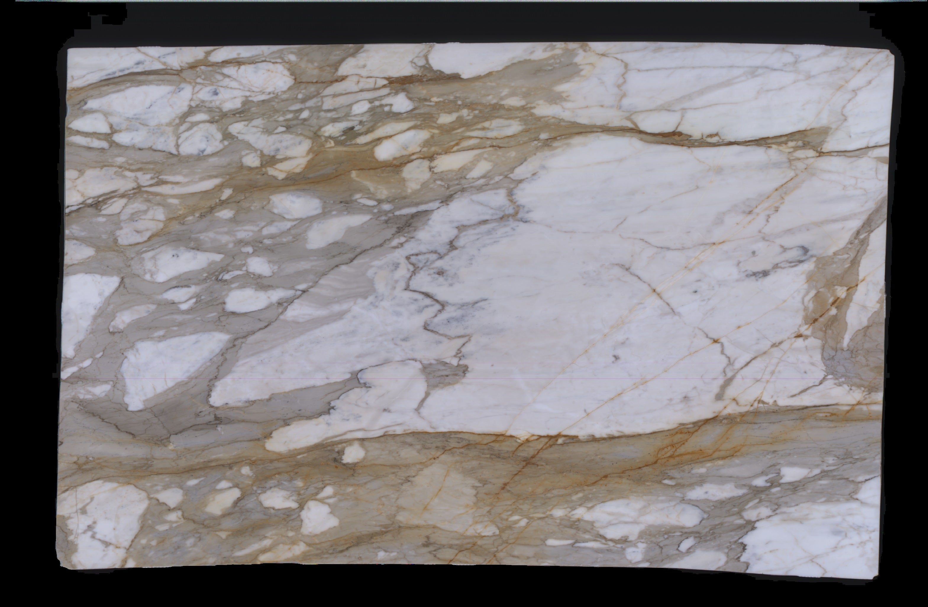  Calacatta Macchia Vecchia Marble Slab 3/4 - 953#56 -  VS 51x112 