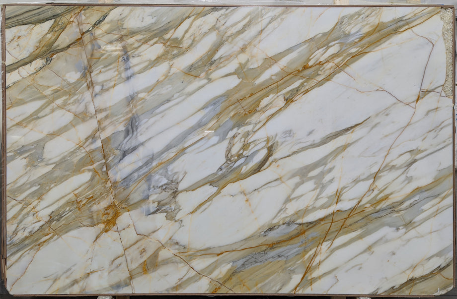  Calacatta Macchia Vecchia Marble Slab 3/4 - 26092#08 -  69x107 