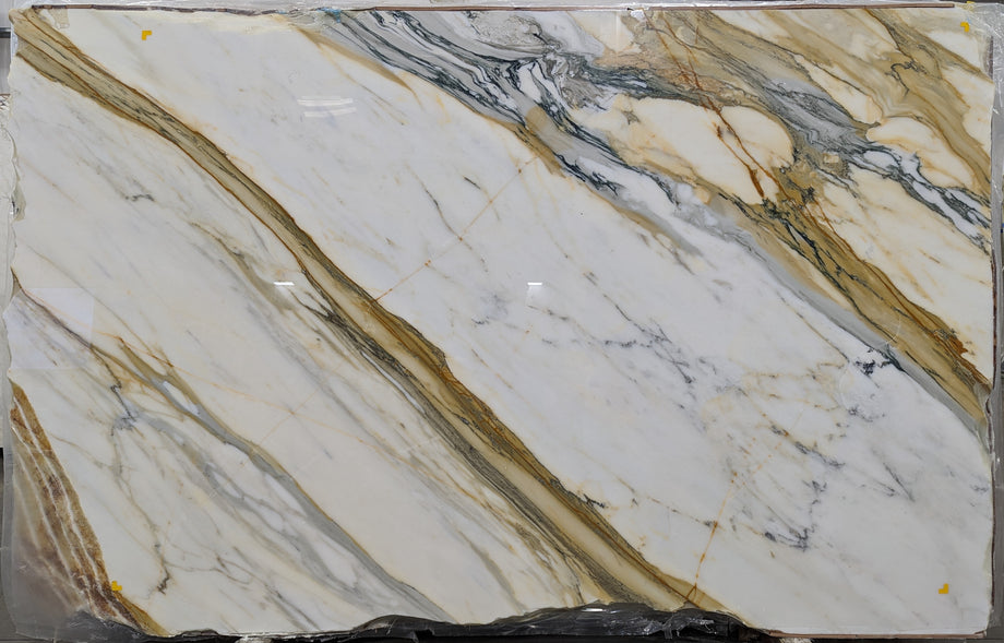  Calacatta Macchia Vecchia Marble Slab 3/4 - 26095#77 -  64X96 