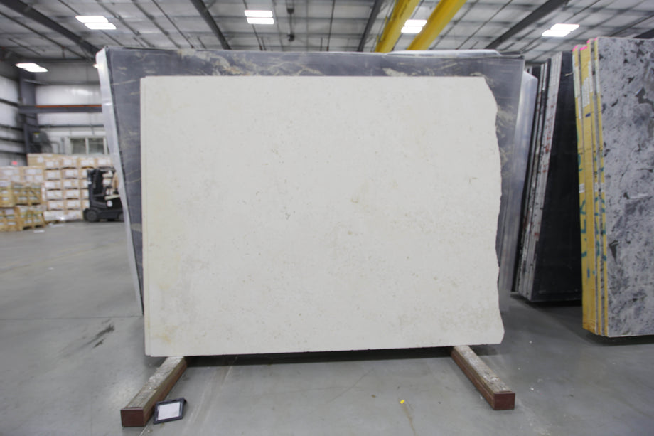  Crema Luna Limestone Slab 3/4  Honed Stone - 45093#16 -  66x84 