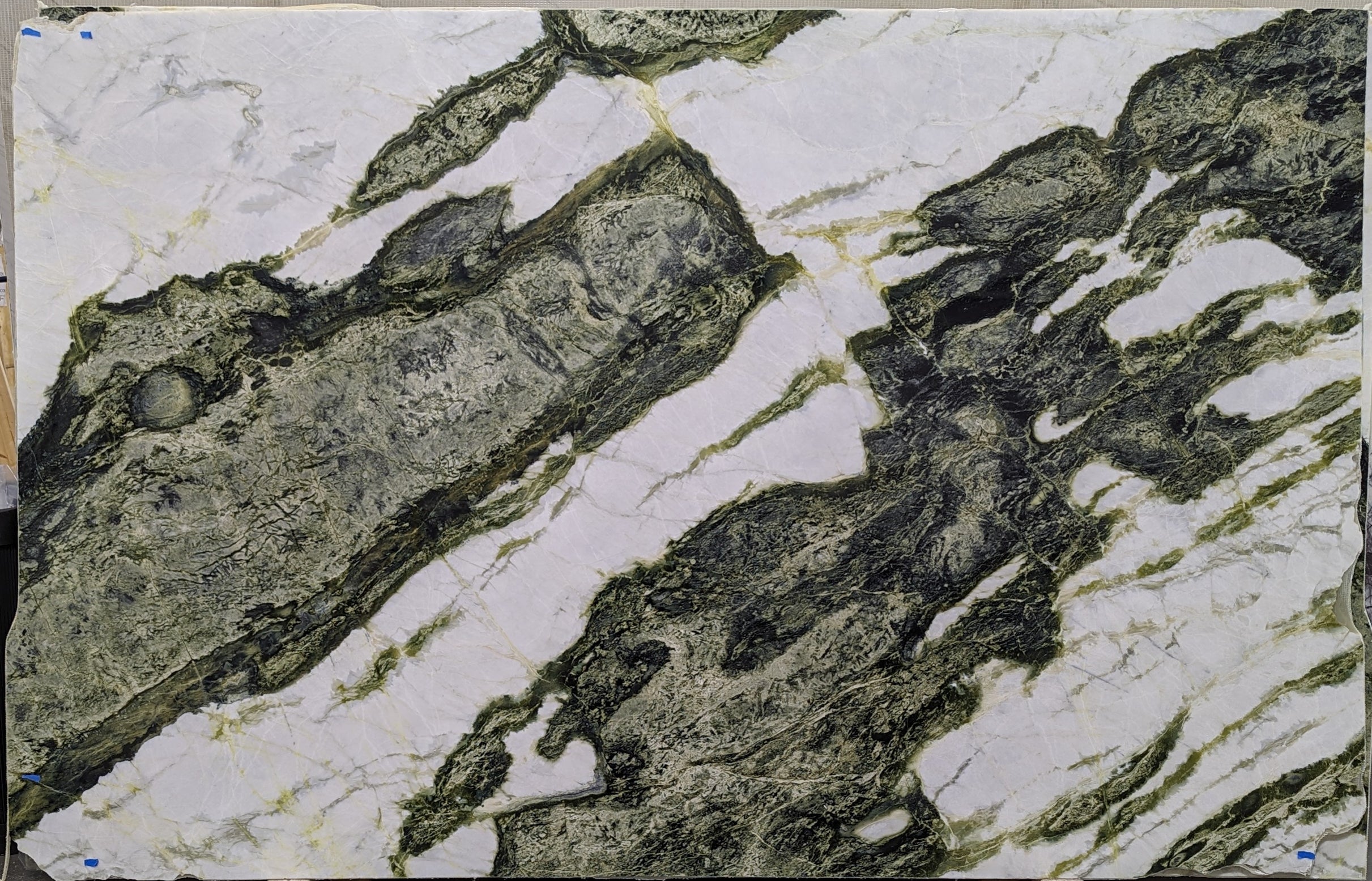  Calacatta Verde Marble Slab 3/4 - 711/B#01 -  68X107 