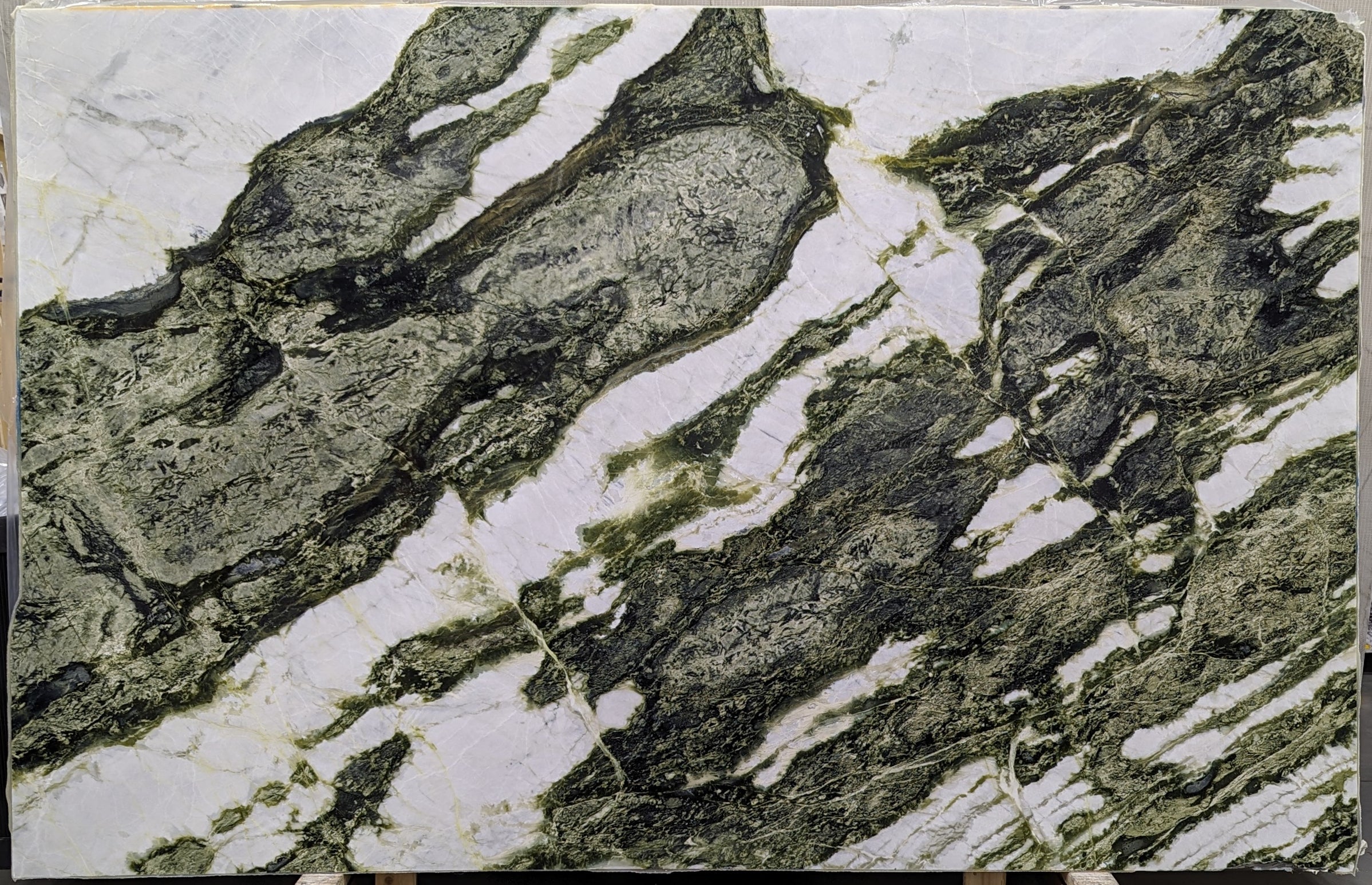  Calacatta Verde Marble Slab 3/4 - 711/B#11 -  69X106 