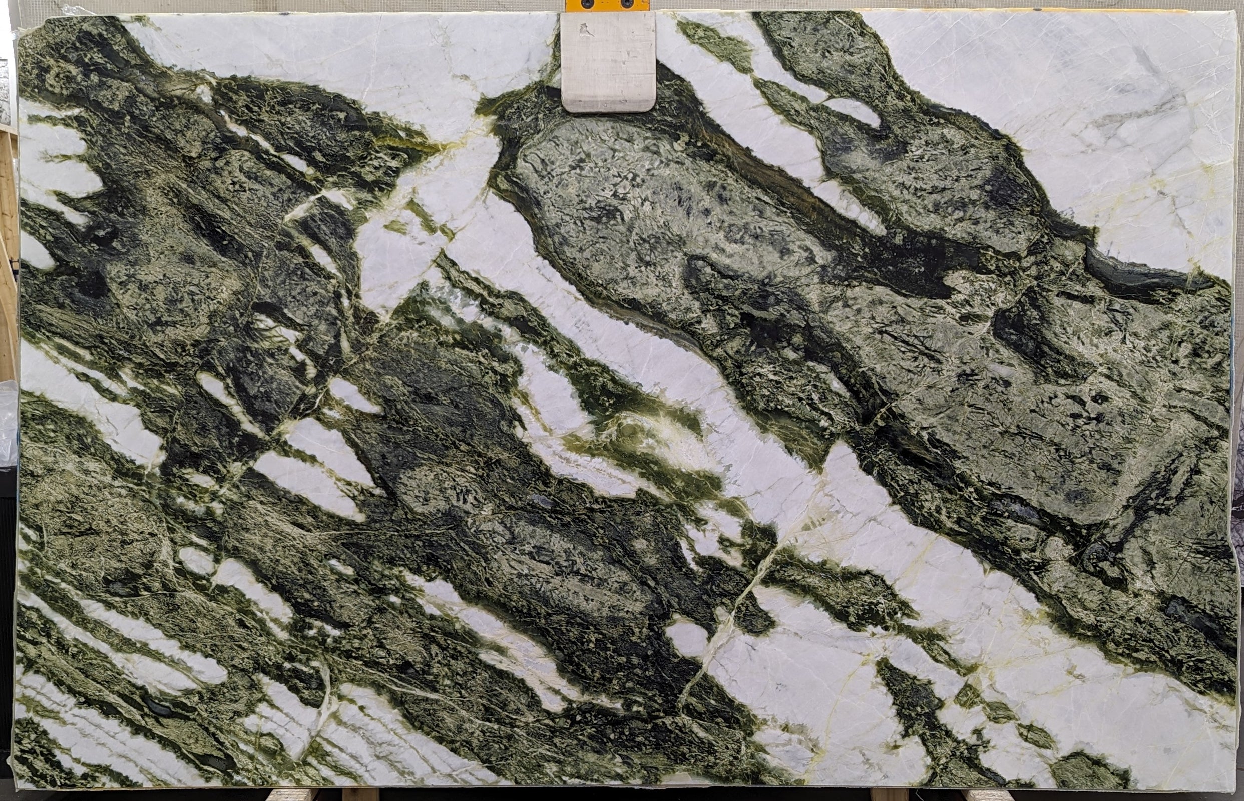  Calacatta Verde Marble Slab 3/4 - 711/B#12 -  69X106 