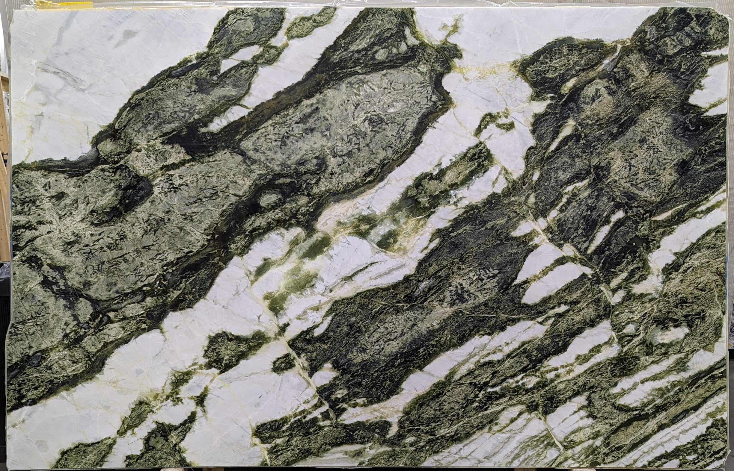  Calacatta Verde Marble Slab 3/4 - 711/B#13 -  69X106 