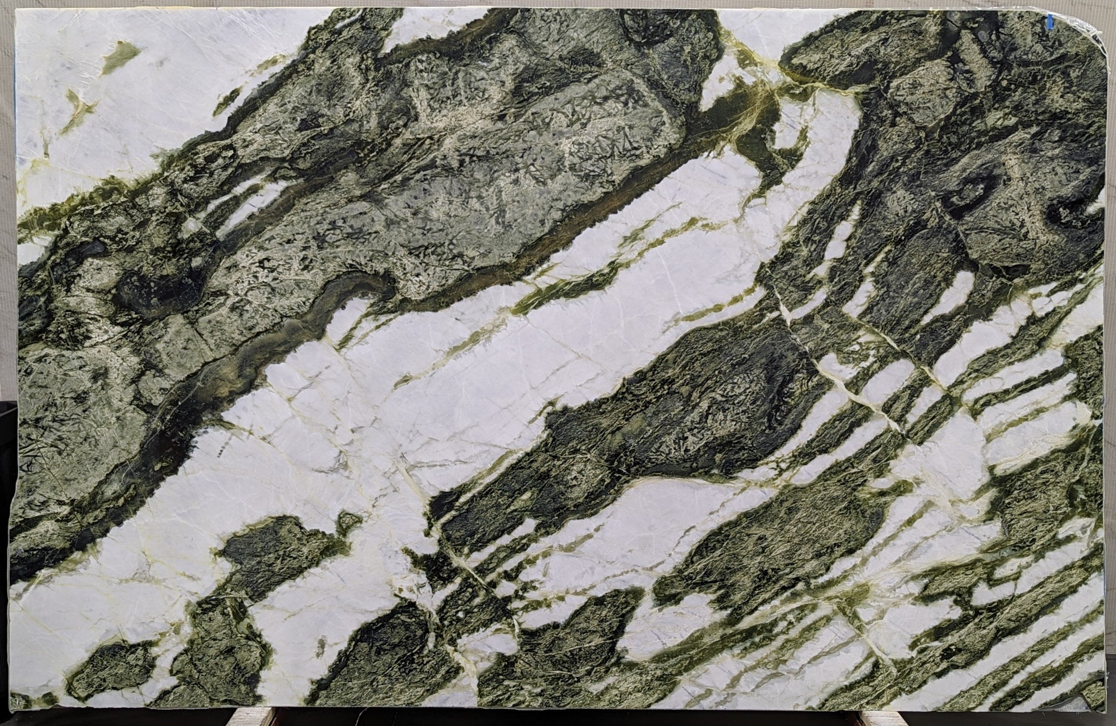  Calacatta Verde Marble Slab 3/4 - 711/B#19 -  63X108 