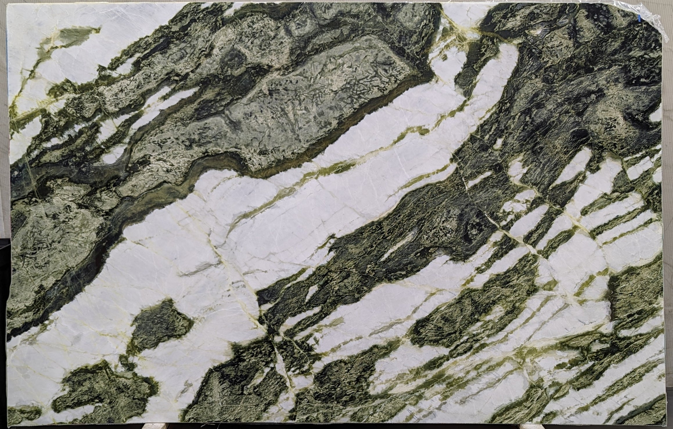  Calacatta Verde Marble Slab 3/4 - 711/B#21 -  65X108 