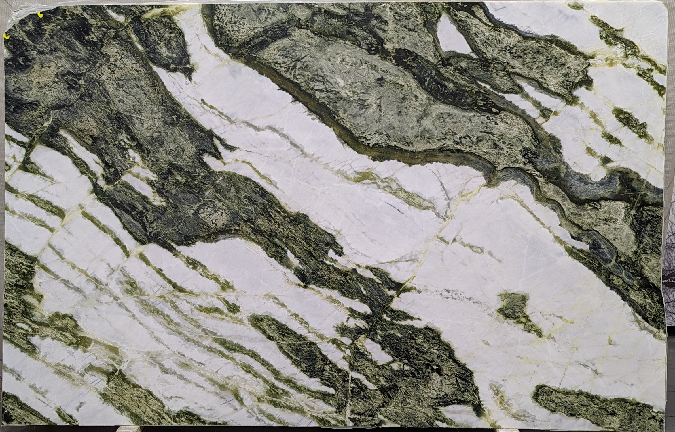  Calacatta Verde Marble Slab 3/4 - 711/B#26 -  65X107 