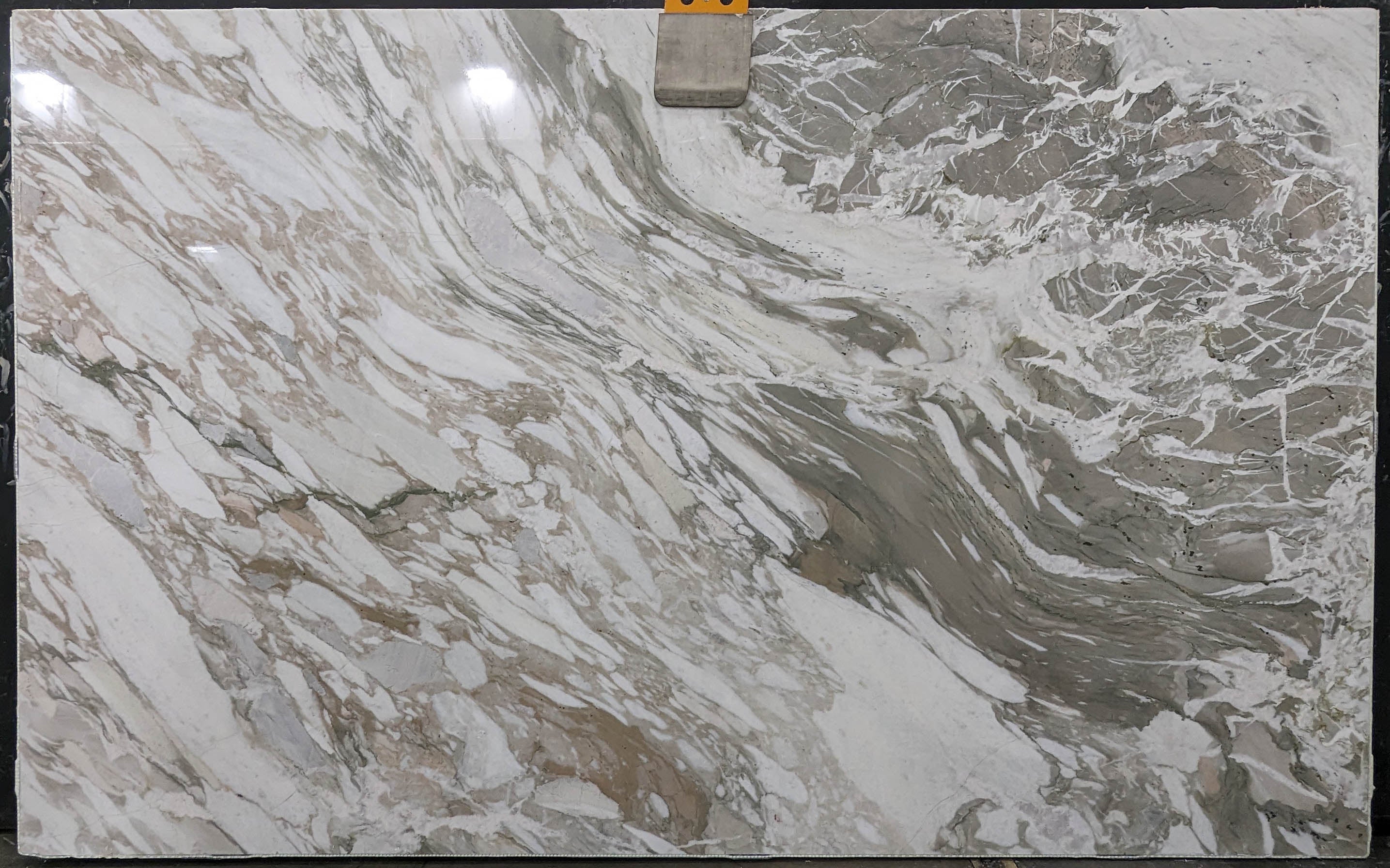  Calacatta Vagli Extra Marble Slab 3/4 - 28649#42 -  73X121 