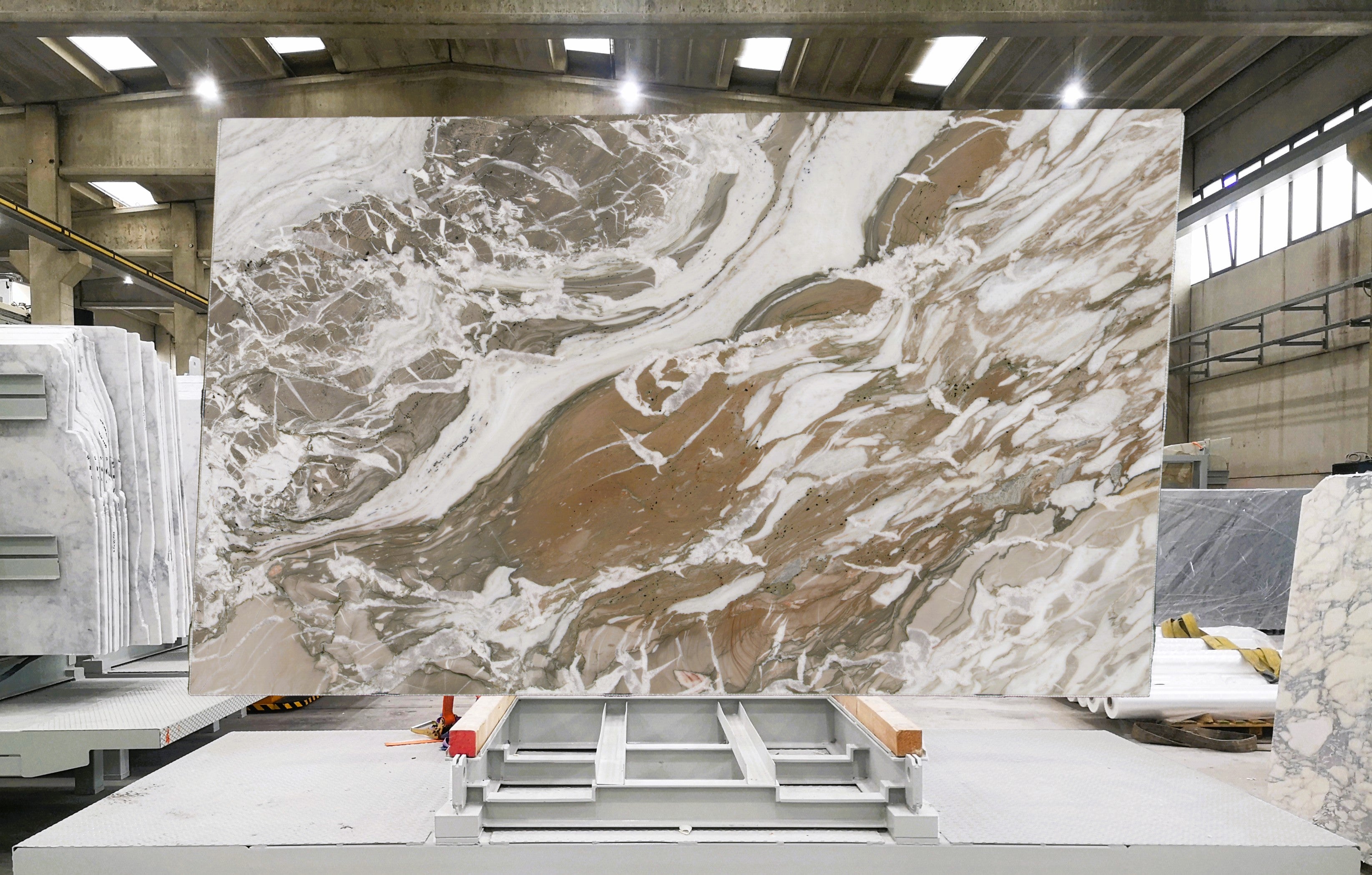  Calacatta Vagli Extra Marble Slab 3/4 - 28649#51 -  73X121 