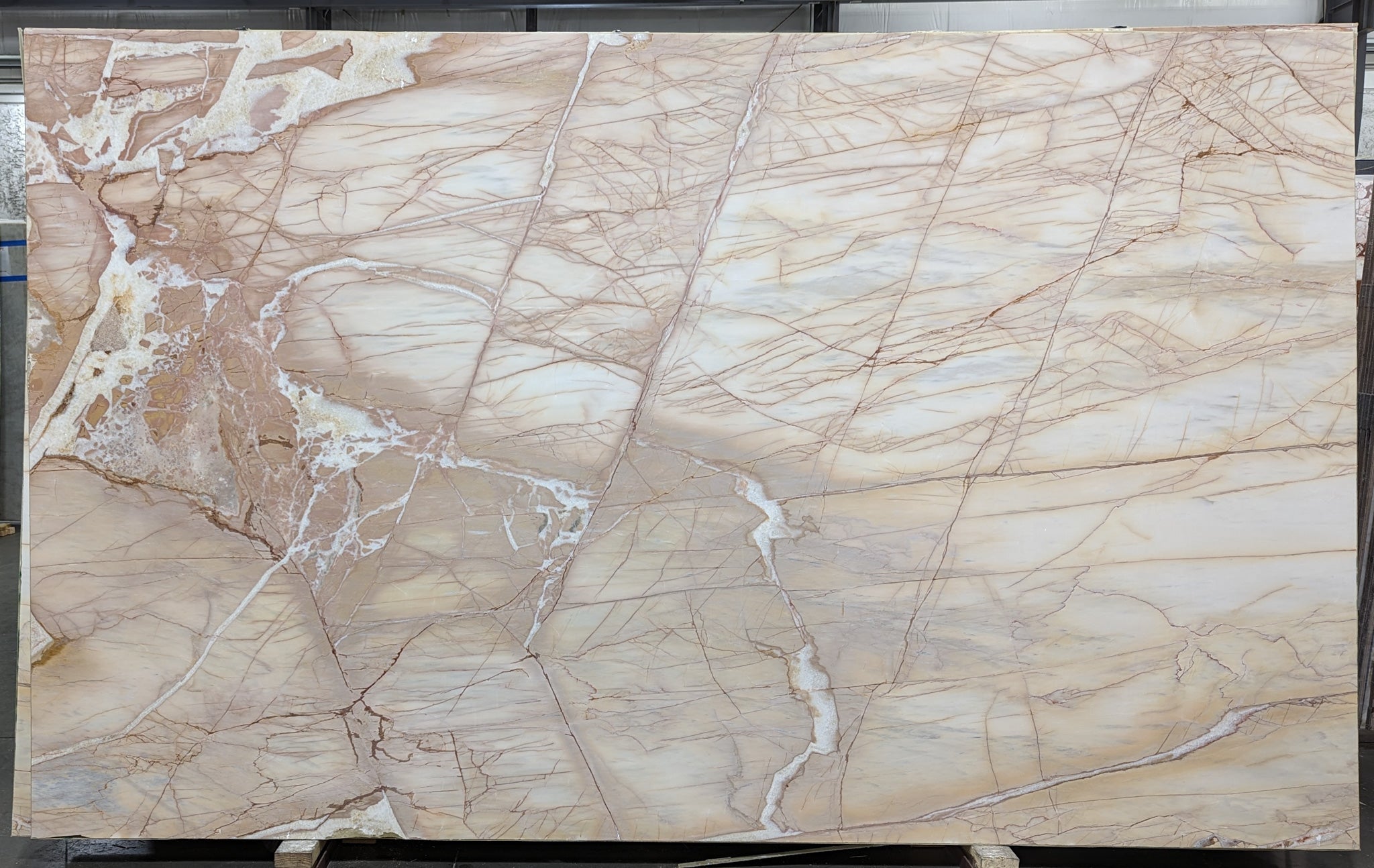  Dolomiti%20Sunset%20Dolomite%20Slab%203/4%22%20%20Polished%20Stone - M726#35 -  75X122 