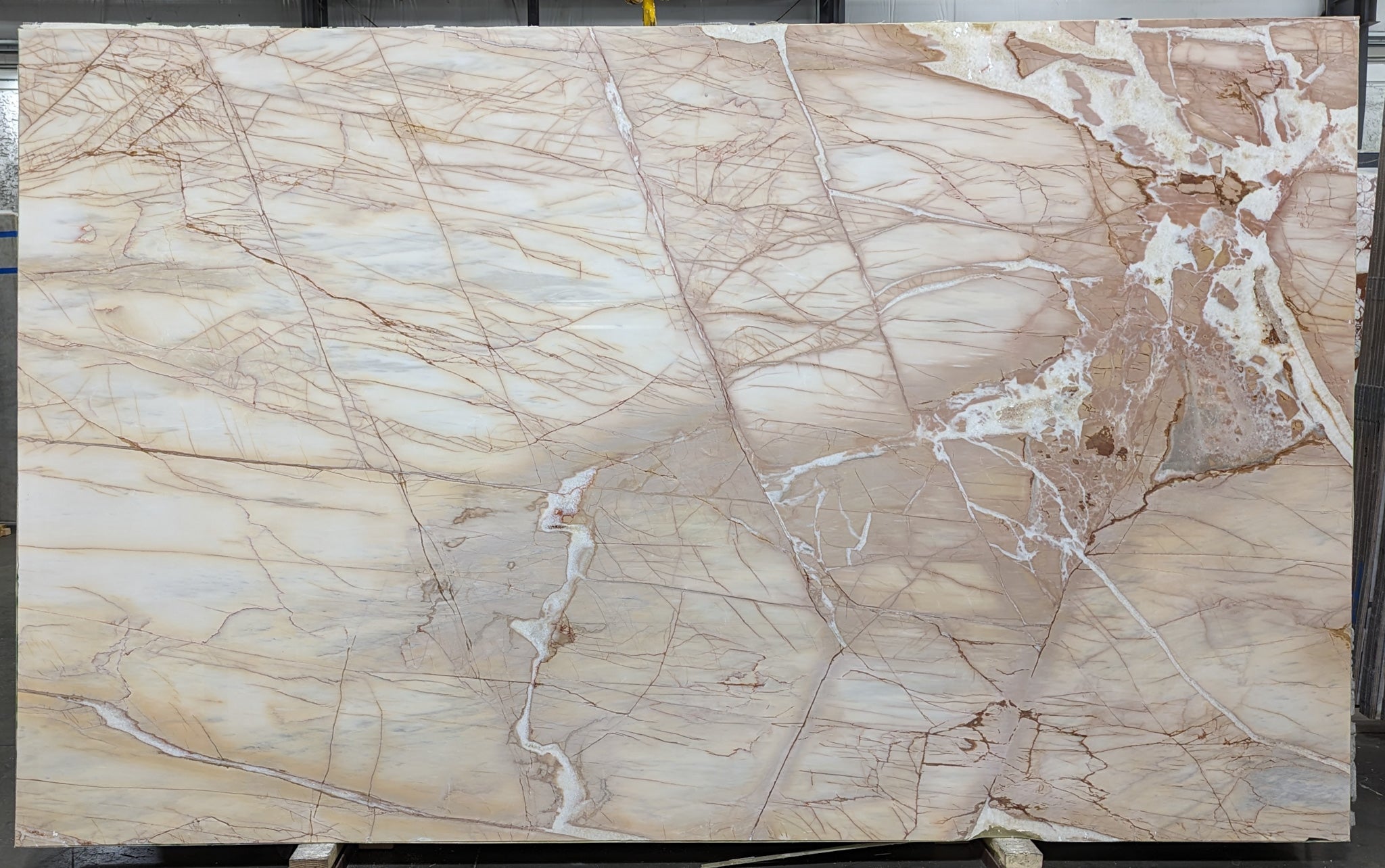  Dolomiti%20Sunset%20Dolomite%20Slab%203/4%22%20%20Polished%20Stone - M726#36 -  75X122 