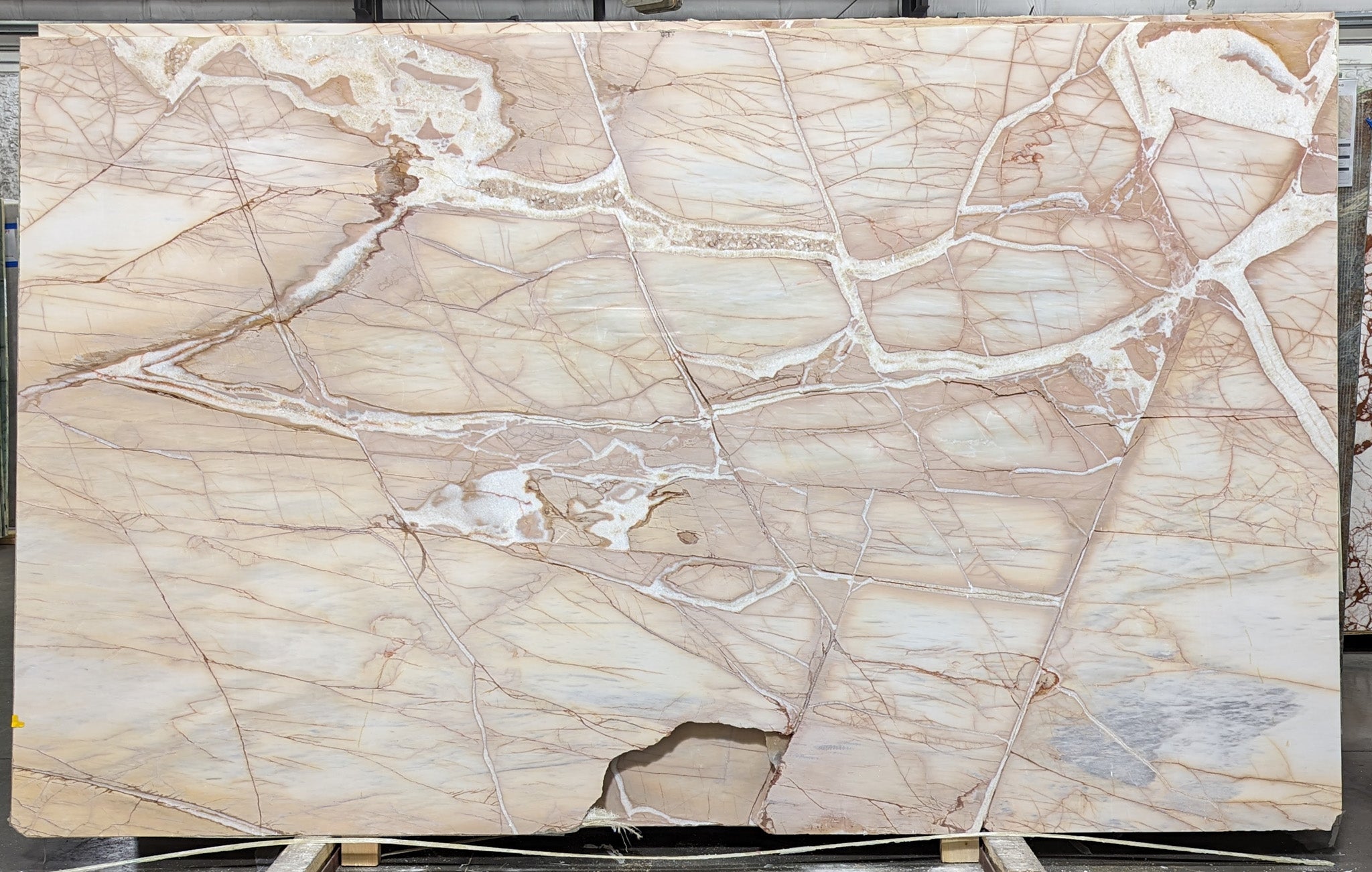  Dolomiti%20Sunset%20Dolomite%20Slab%203/4%22%20%20Polished%20Stone - M726#44 -  62X122 