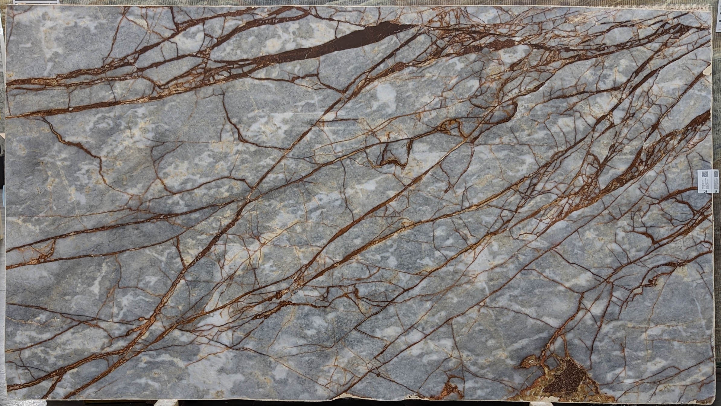  Deep%20River%20Marble%20Slab%203/4%22%20%20Polished%20Stone - KM231523#02 -  63x117 