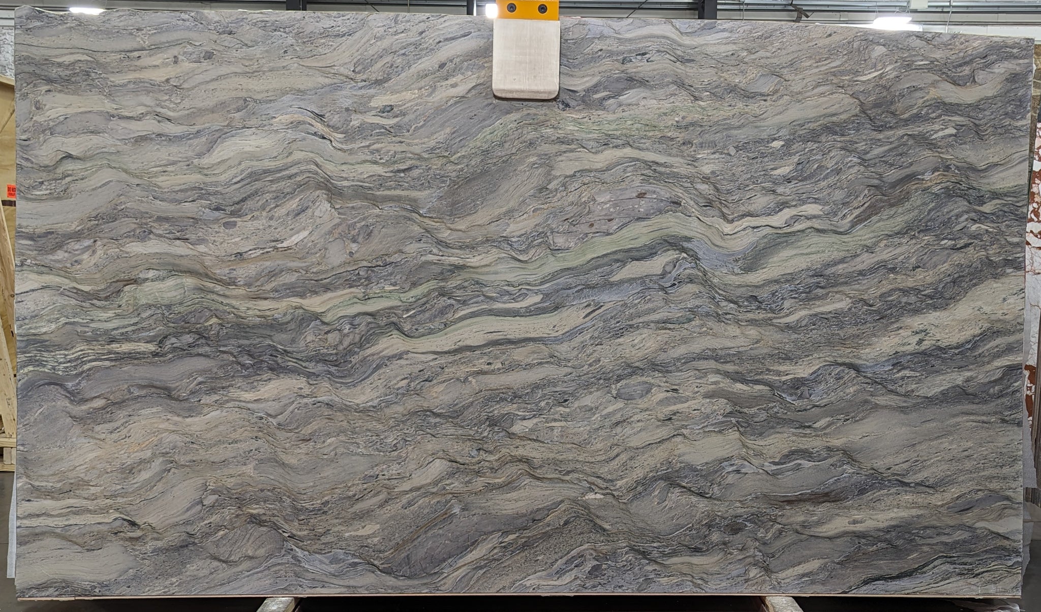  Extra Fusion Wow Dark Extra Quartzite Slab 3/4 - BG16056#34 -  71x126 