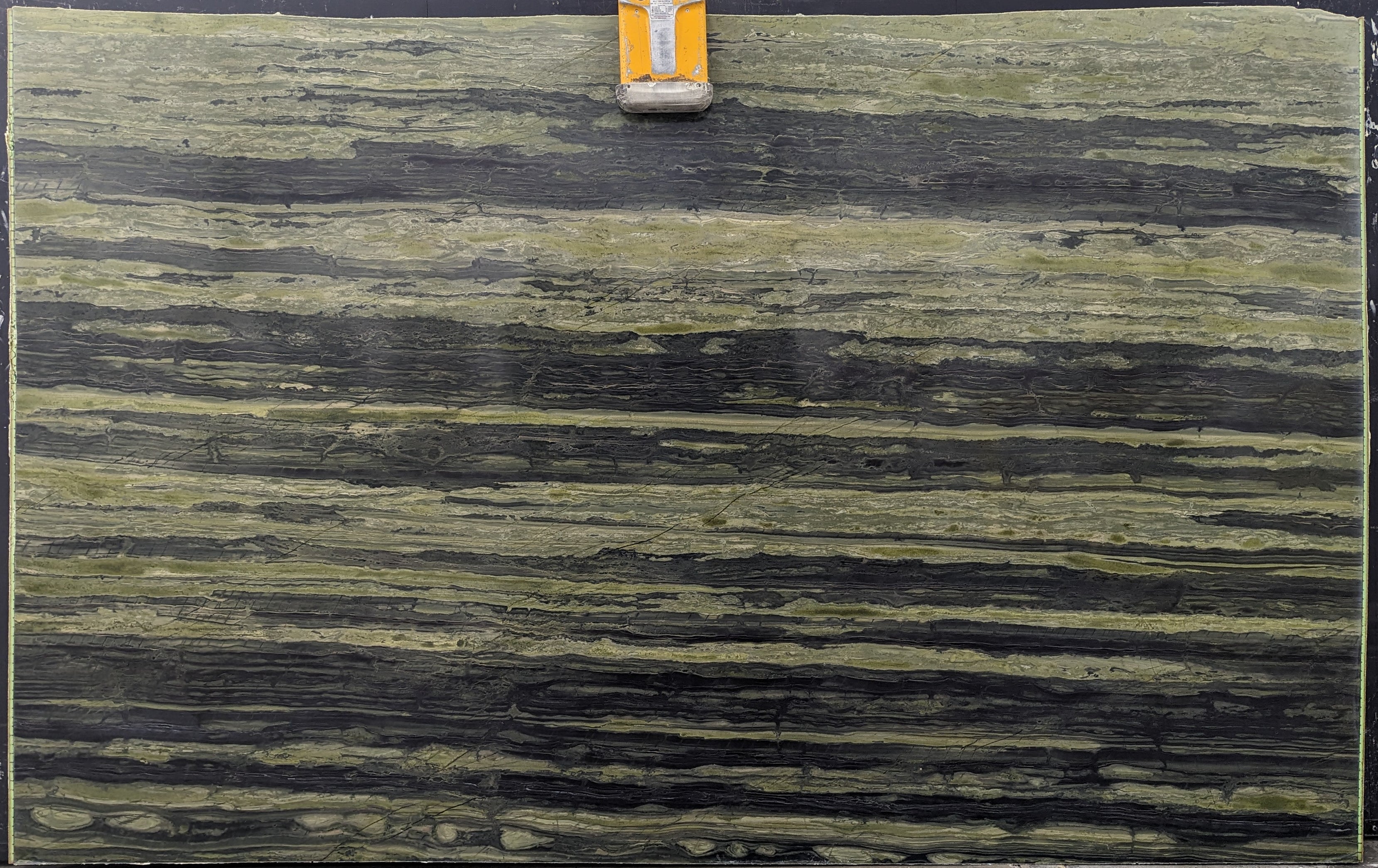  Green Bamboo Quartzite Slab 3/4  Polished Stone - 6340#29 -  73x117 