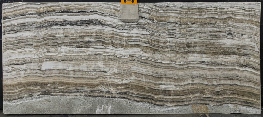  Grey Onyx Slab 3/4  Polished Stone - KM22521#30 -  50x117 