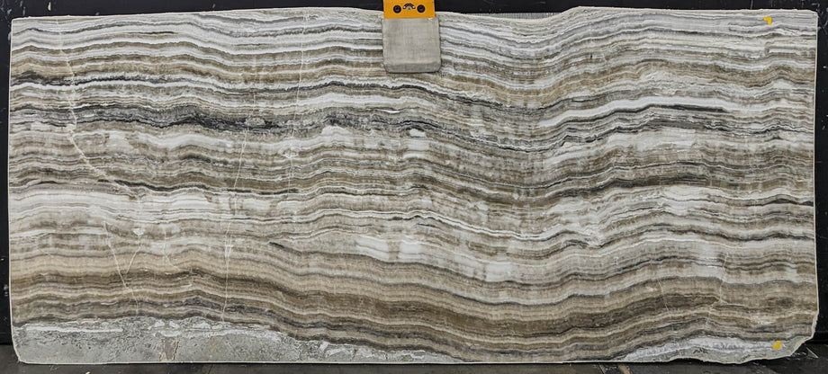  Grey Onyx Slab 3/4  Polished Stone - KM22521#56 -  48x113 