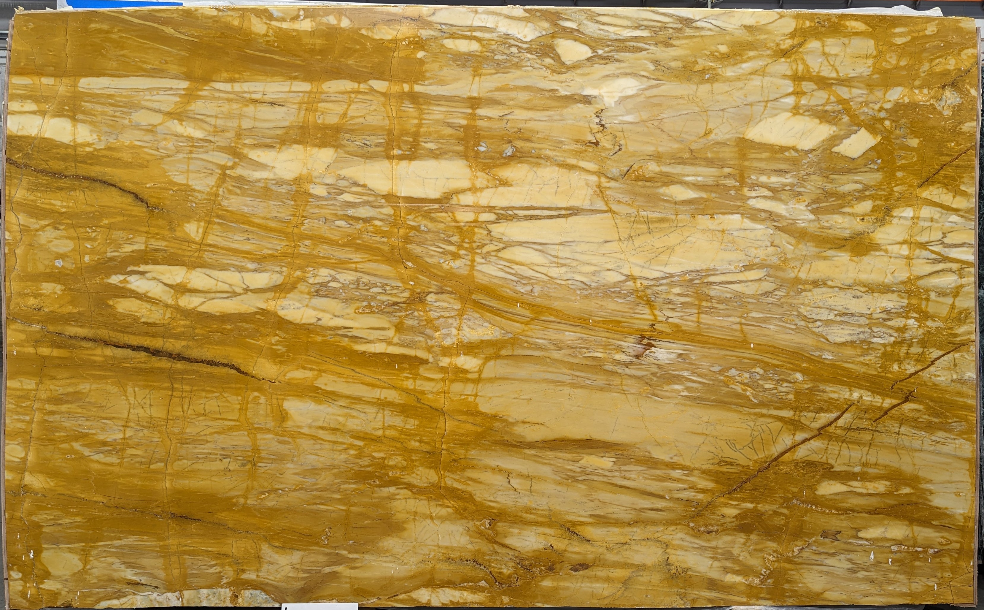  Giallo Siena Marble Slab 3/4  Polished Stone - 26568#36 -  73x120 