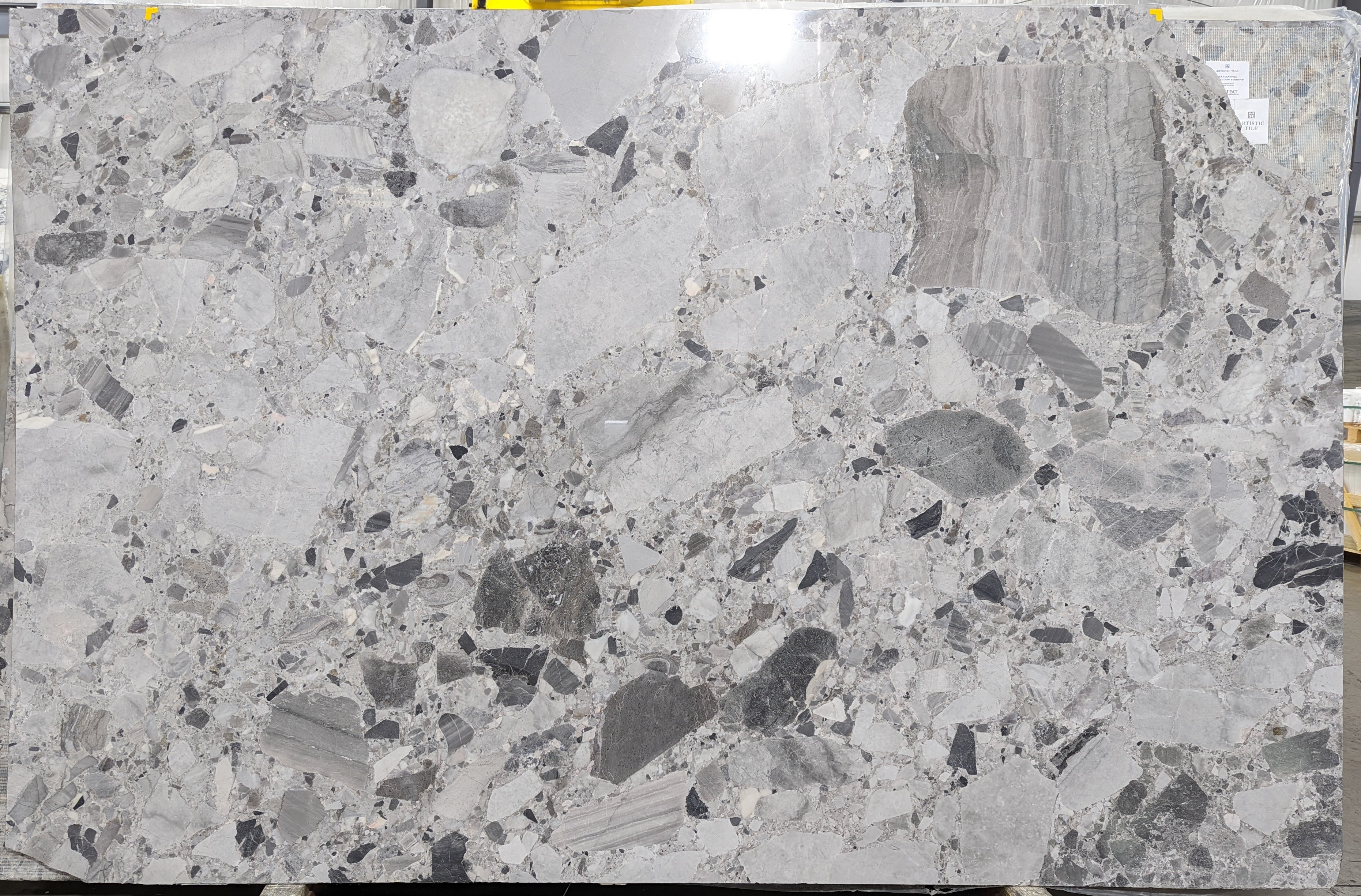  Grigio Volcano Marble Slab 3/4  Polished Stone - 13579M#29 -  *60x109 