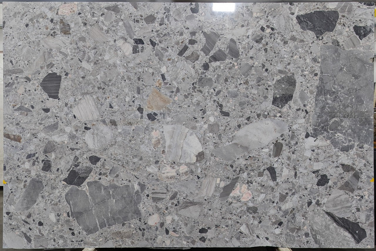  Grigio Volcano Marble Slab 3/4  Polished Stone - 14398#20 -  55X116 