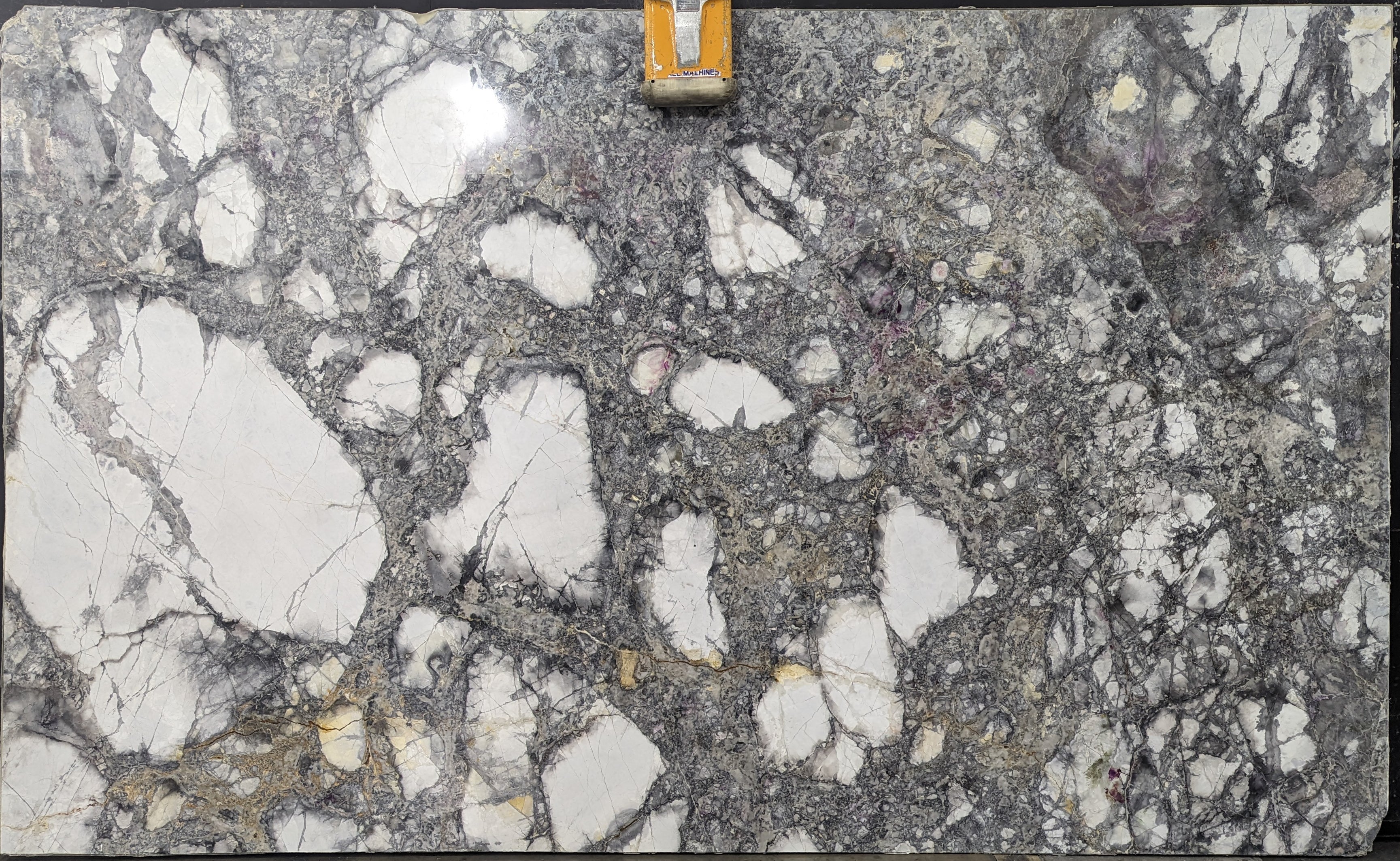  Invisible Grey Marble Slab 3/4 - 47601#02 -  73x118 