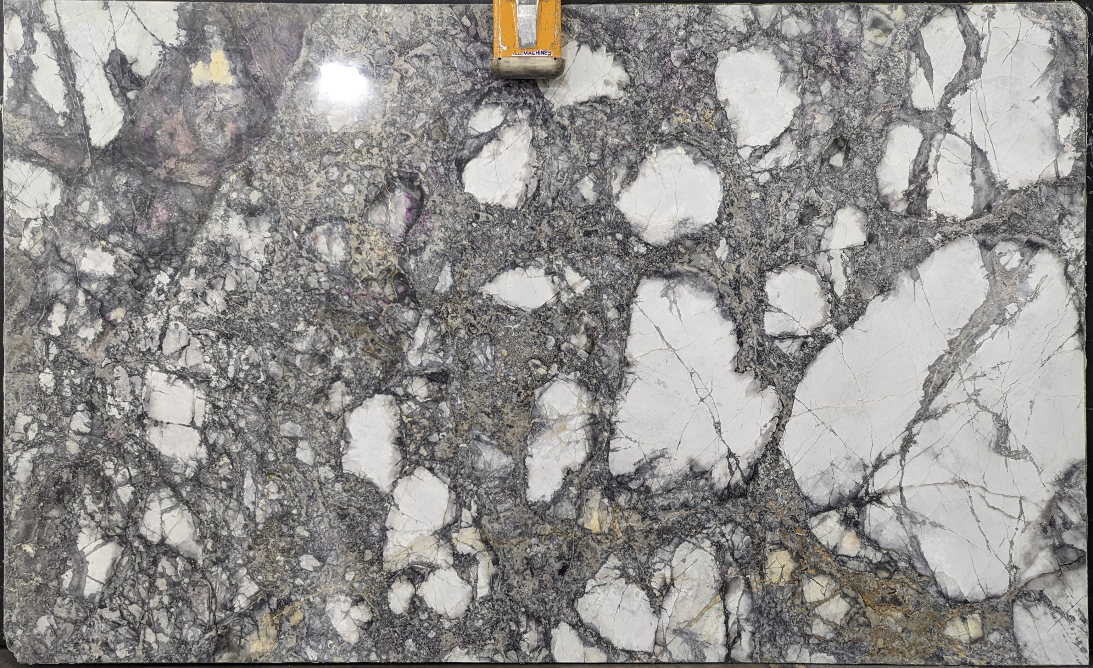  Invisible Grey Marble Slab 3/4 - 47601#03 -  73x119 