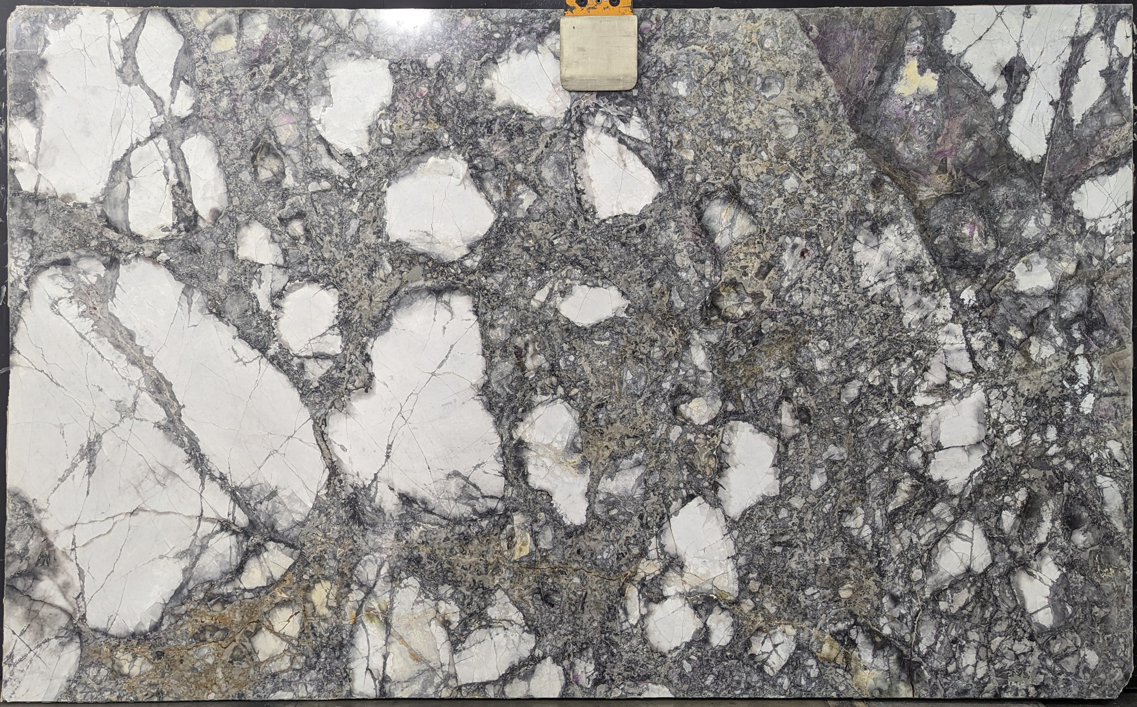  Invisible Grey Marble Slab 3/4 - 47601#04 -  73x119 