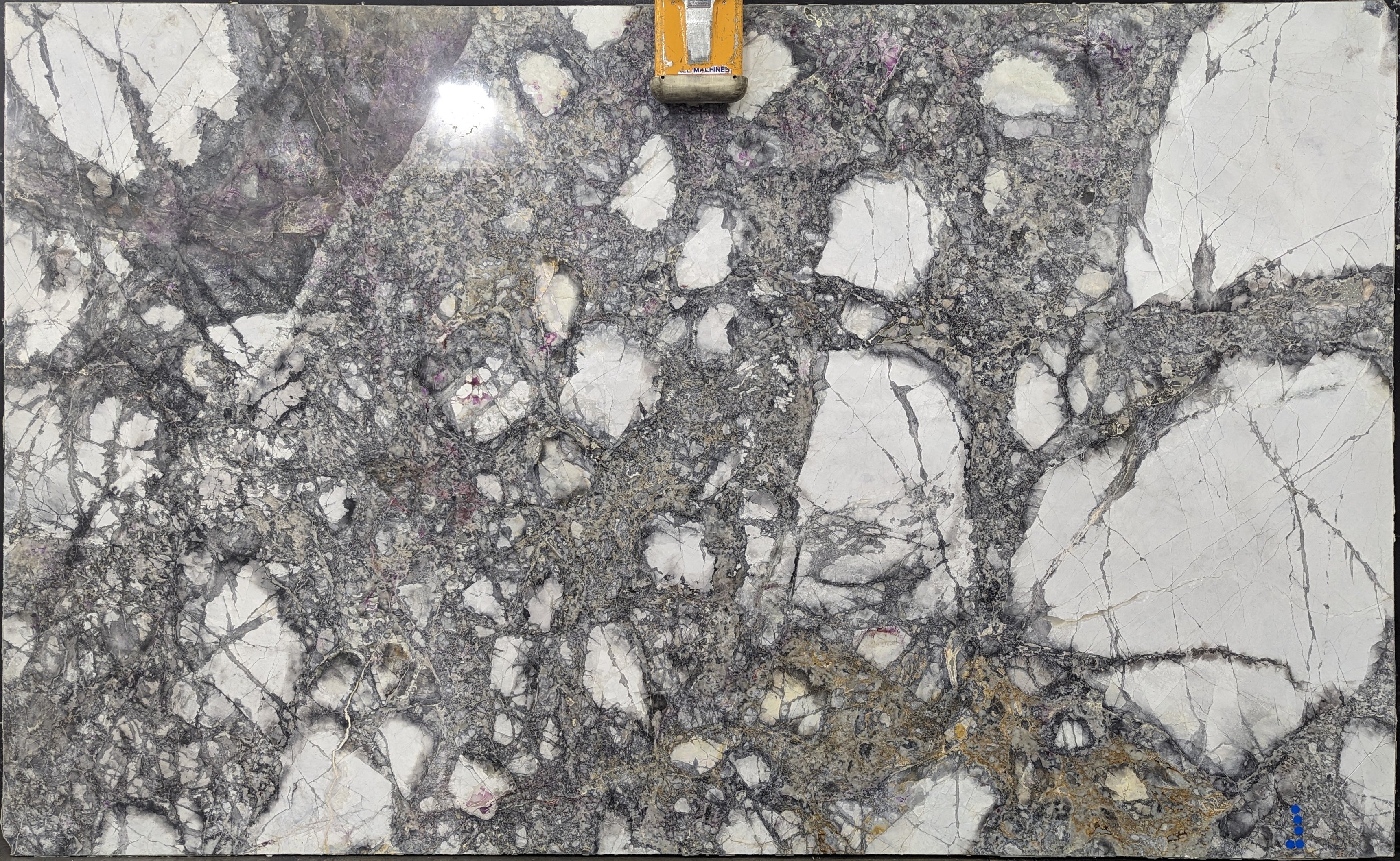  Invisible Grey Marble Slab 3/4 - 47601#07 -  73x112 