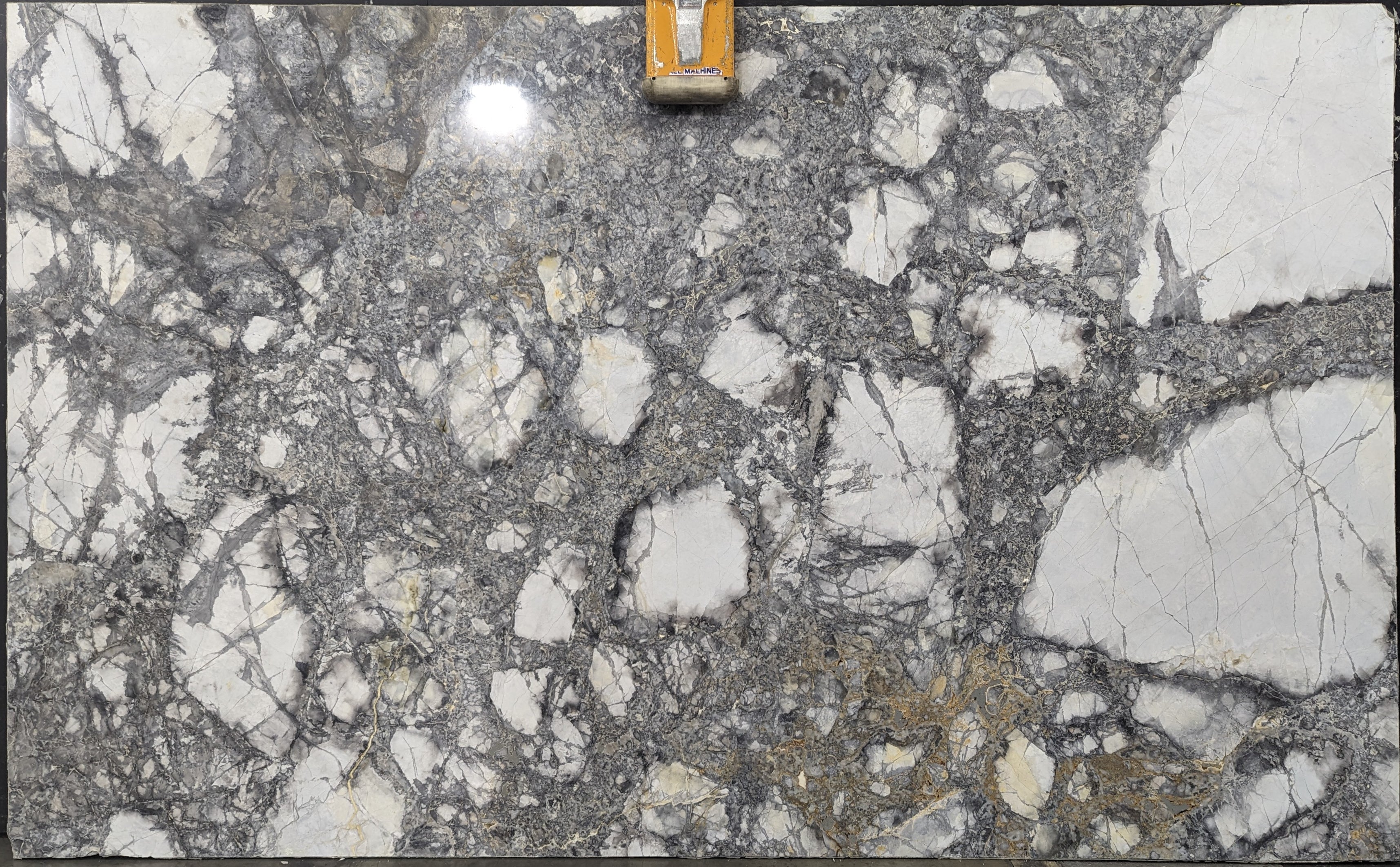  Invisible Grey Marble Slab 3/4 - 47601#09 -  73x119 