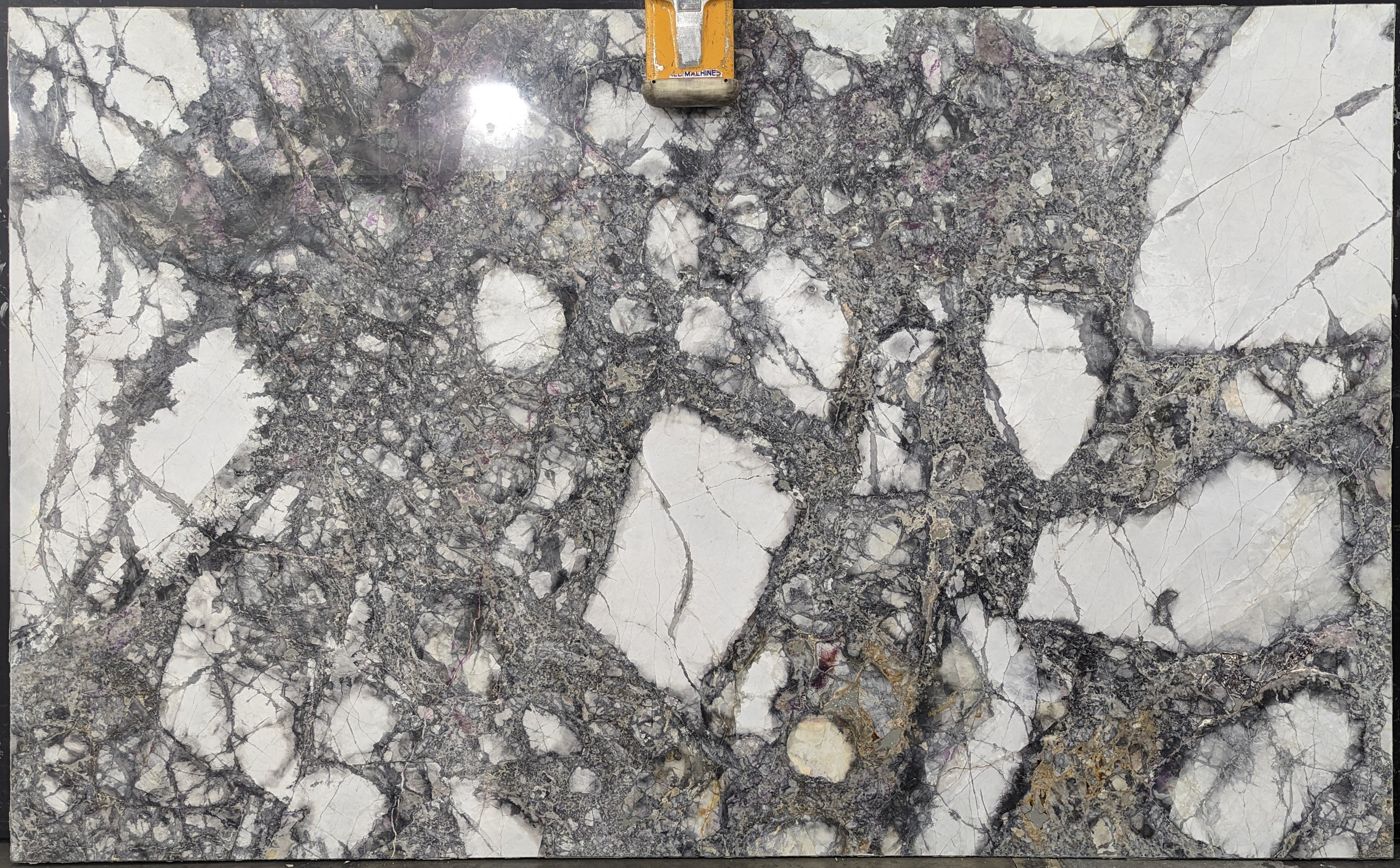 Invisible Grey Marble Slab 3/4 - 47601#13 -  73x119 