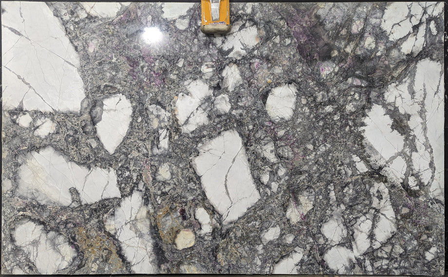  Invisible Grey Marble Slab 3/4 - 47601#14 -  73x119 