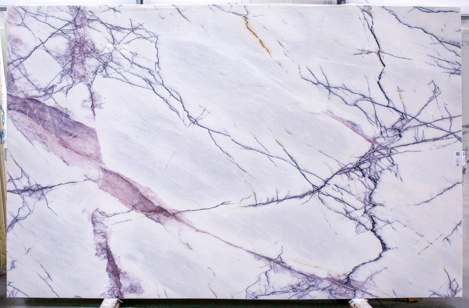  Lilac Marble Slab 3/4 - KM21241#14 -  74X117 