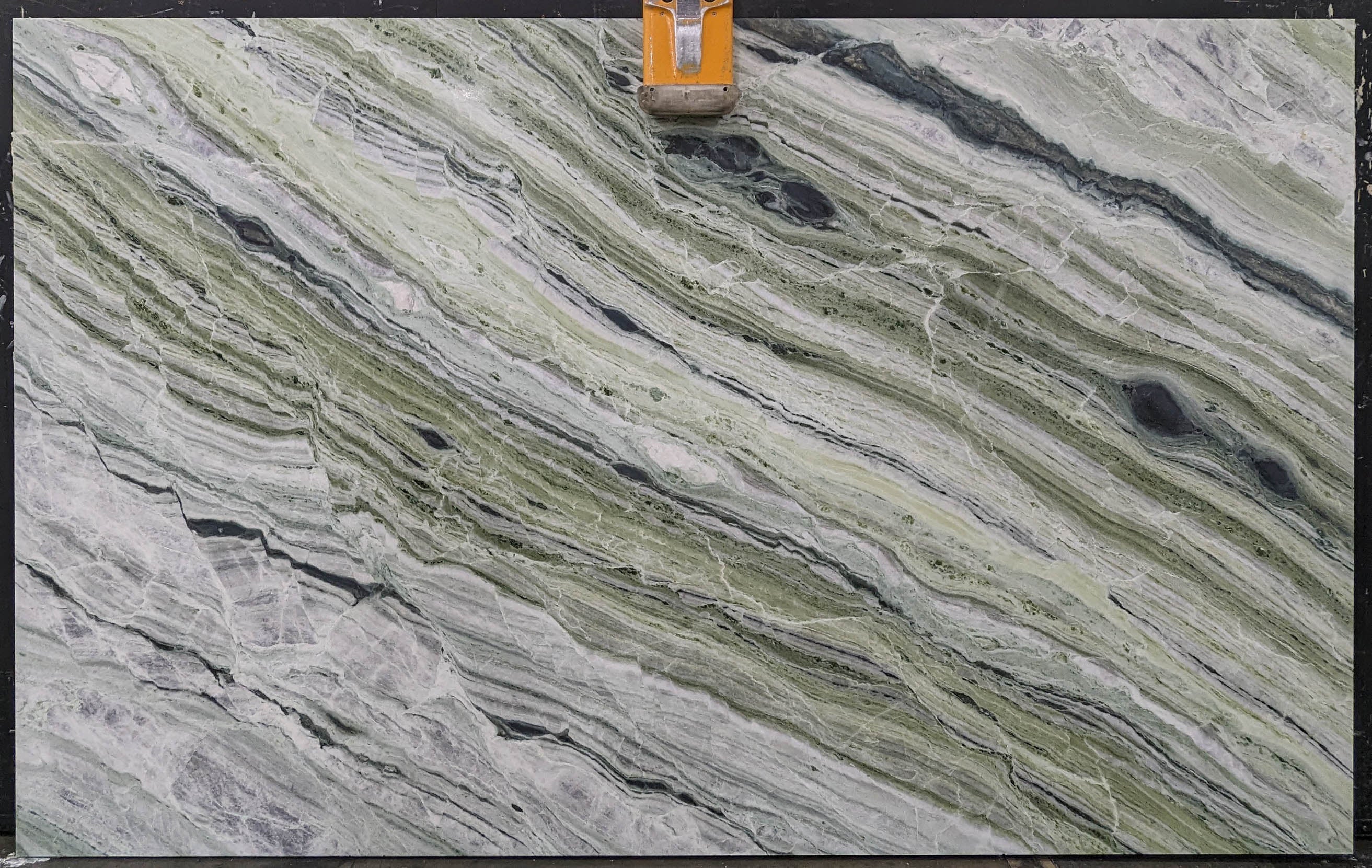  Matcha Verde Marble Slab 3/4  Honed Stone - L5254#15 -  72x115 